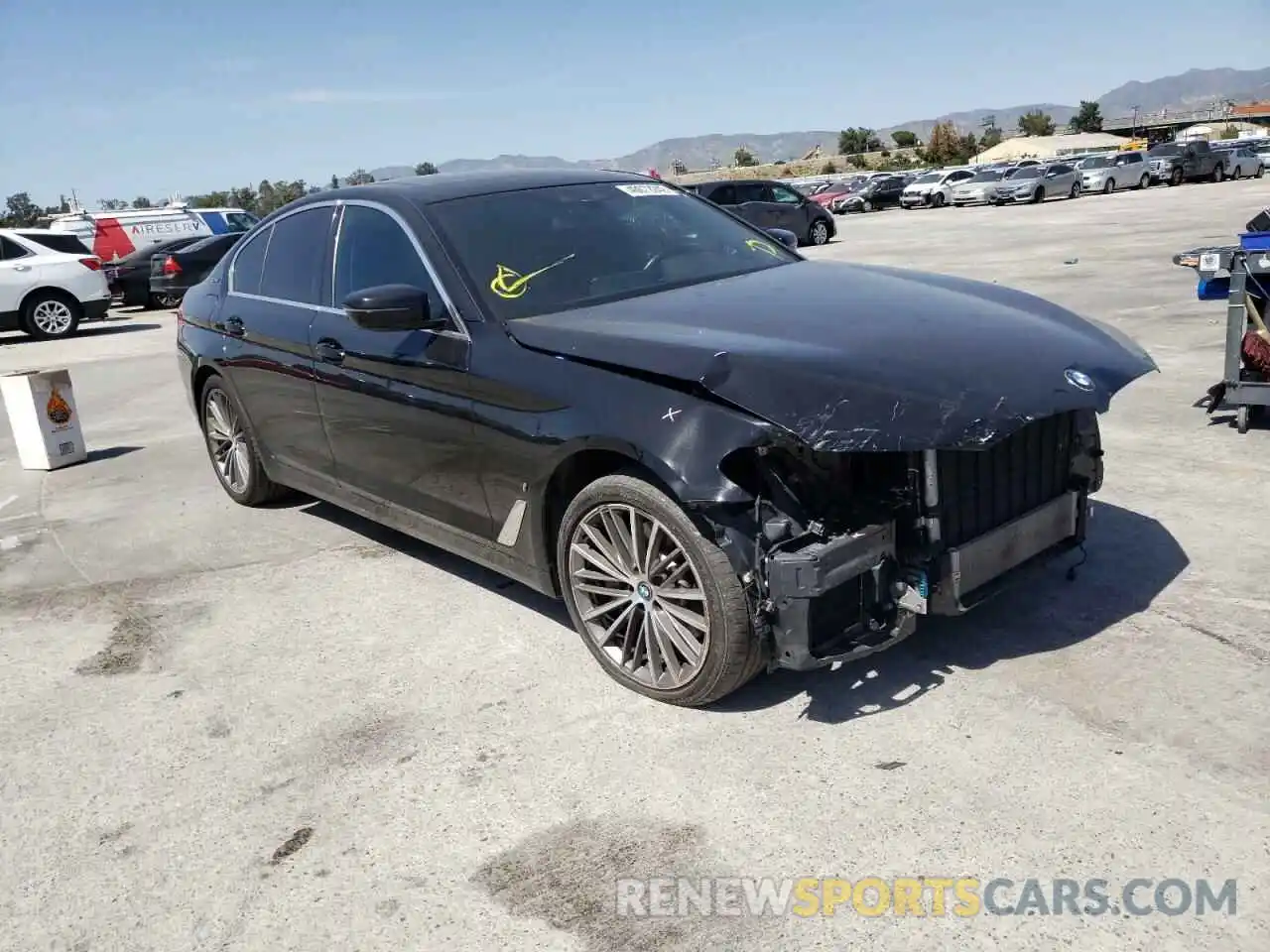 1 Photograph of a damaged car WBAJA9C50KB392480 BMW 5 SERIES 2019