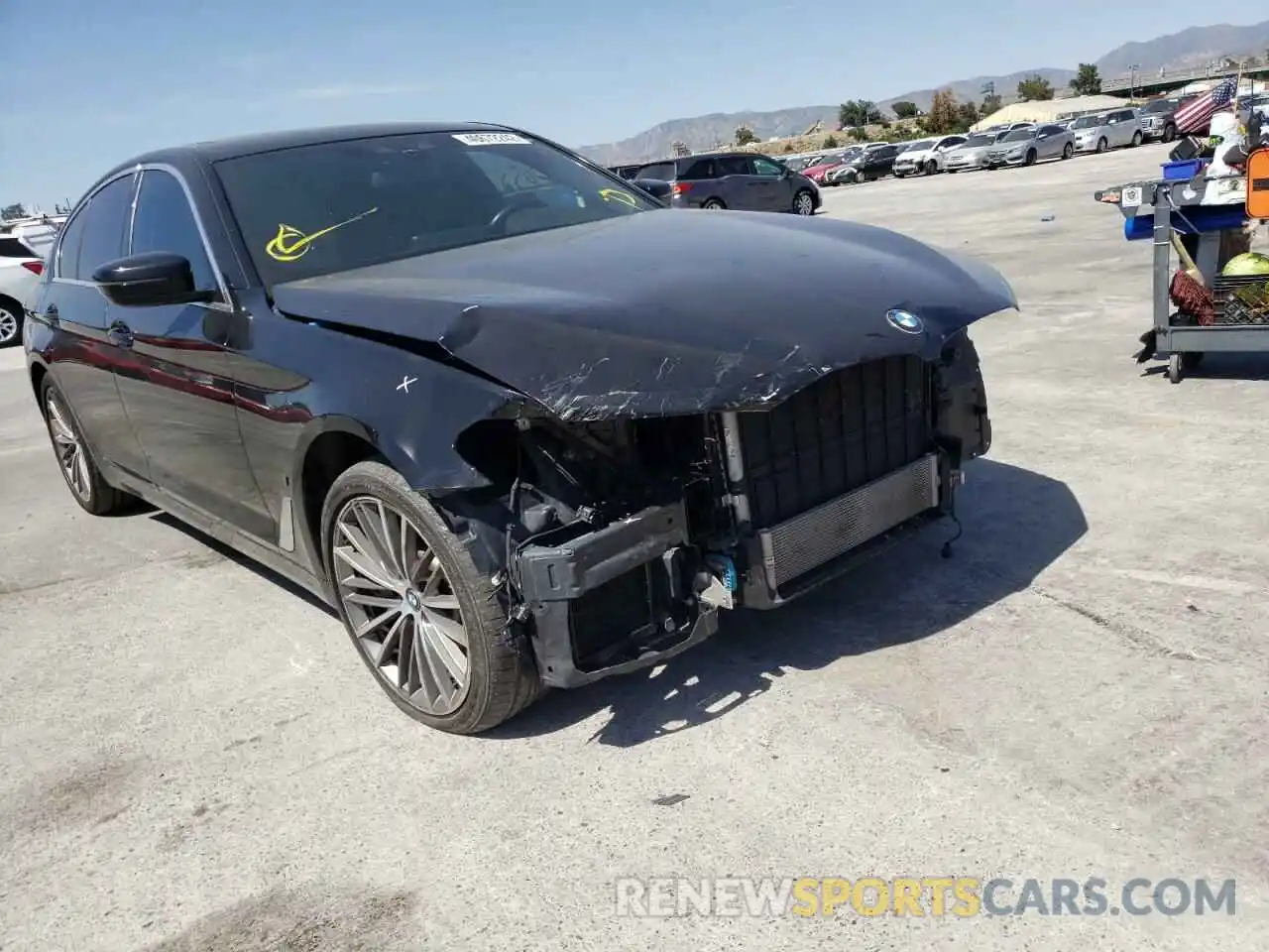 9 Photograph of a damaged car WBAJA9C50KB392480 BMW 5 SERIES 2019