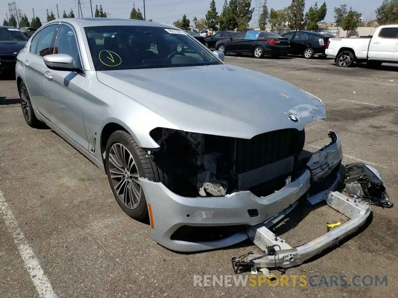 1 Photograph of a damaged car WBAJA9C50KB398909 BMW 5 SERIES 2019