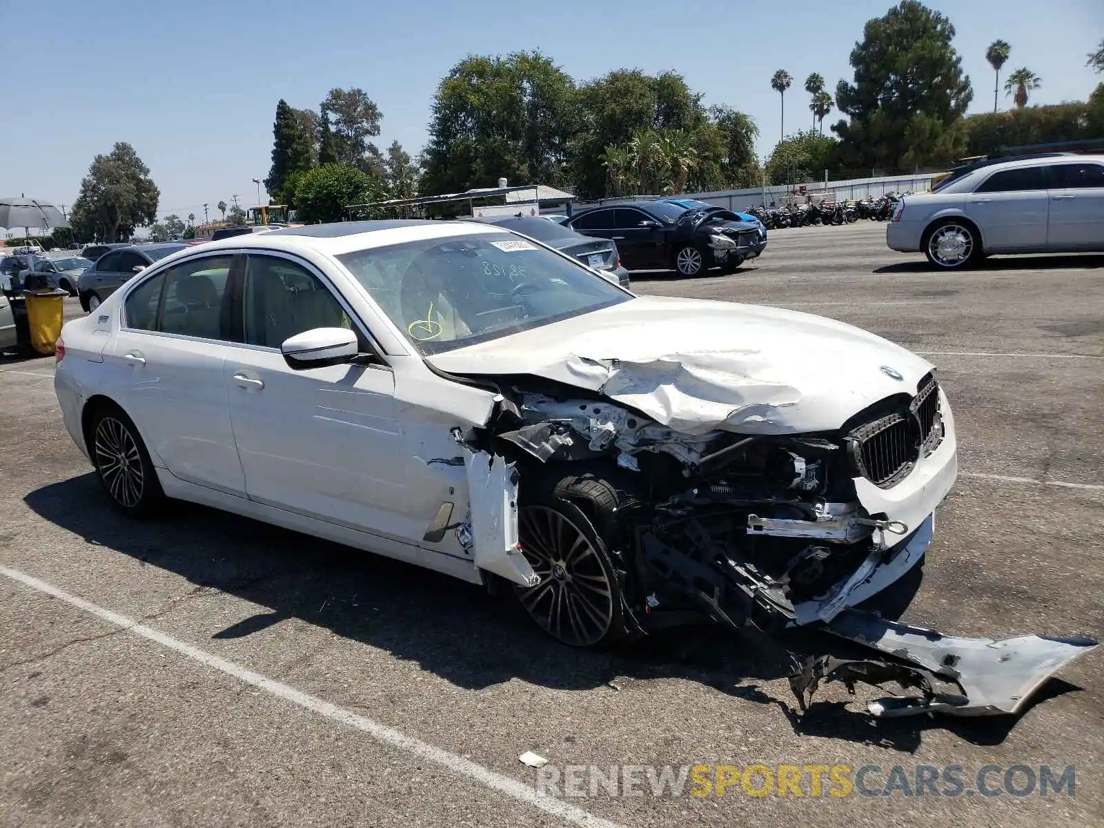 1 Photograph of a damaged car WBAJA9C50KB399252 BMW 5 SERIES 2019