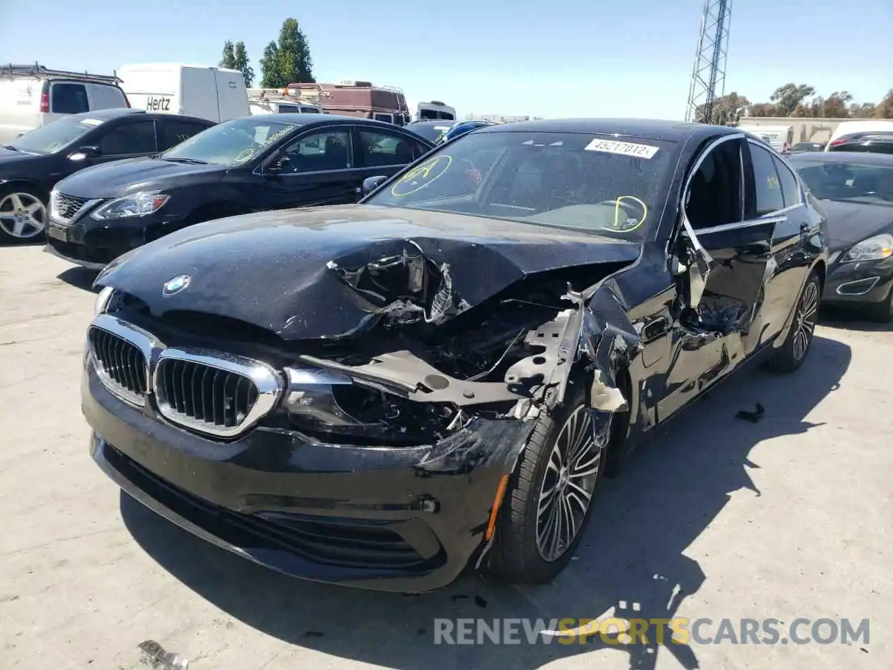 2 Photograph of a damaged car WBAJA9C51KB253961 BMW 5 SERIES 2019