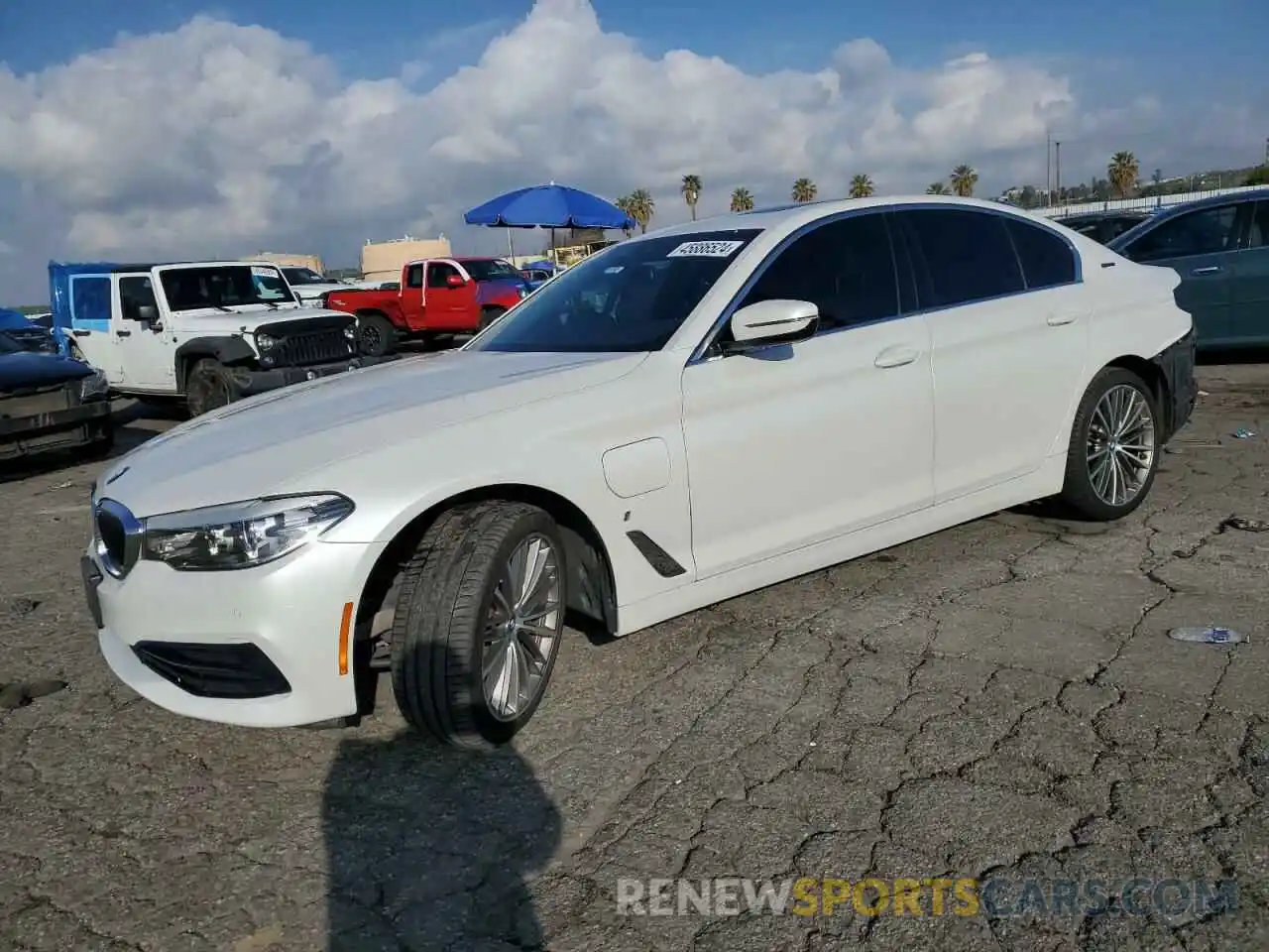 1 Photograph of a damaged car WBAJA9C51KB254575 BMW 5 SERIES 2019