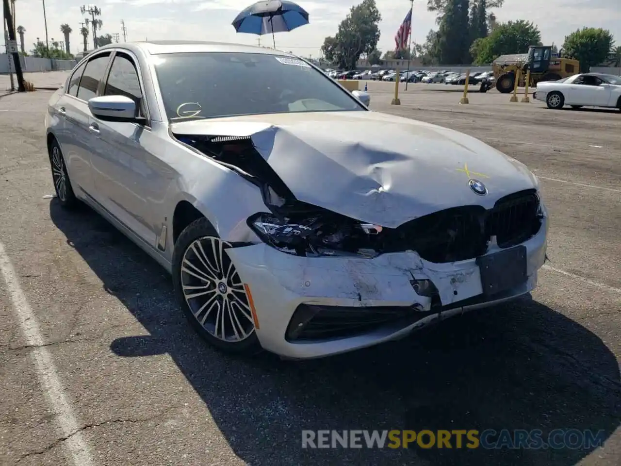 1 Photograph of a damaged car WBAJA9C51KB391791 BMW 5 SERIES 2019