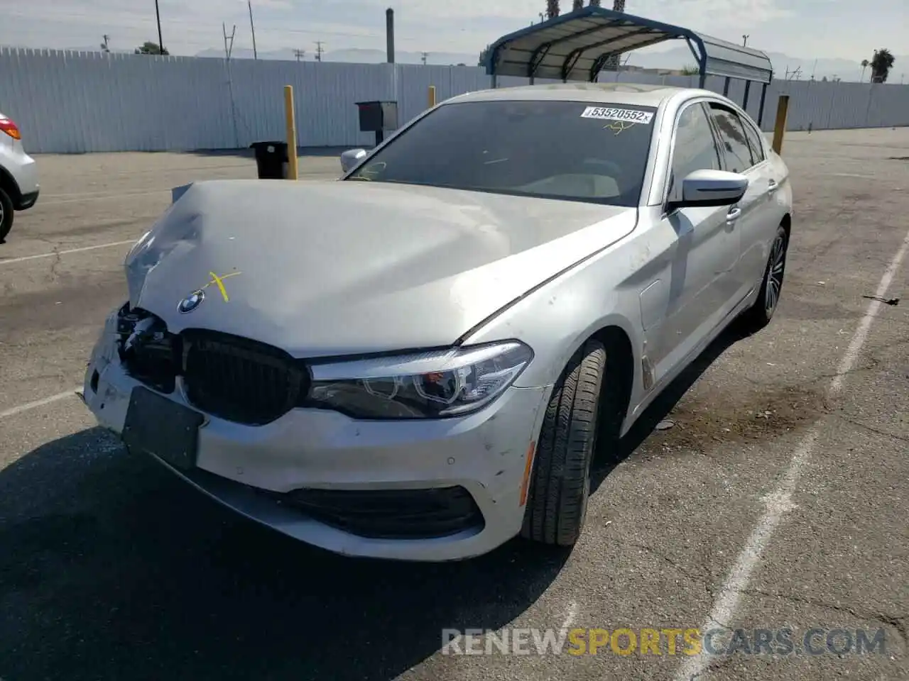 2 Photograph of a damaged car WBAJA9C51KB391791 BMW 5 SERIES 2019