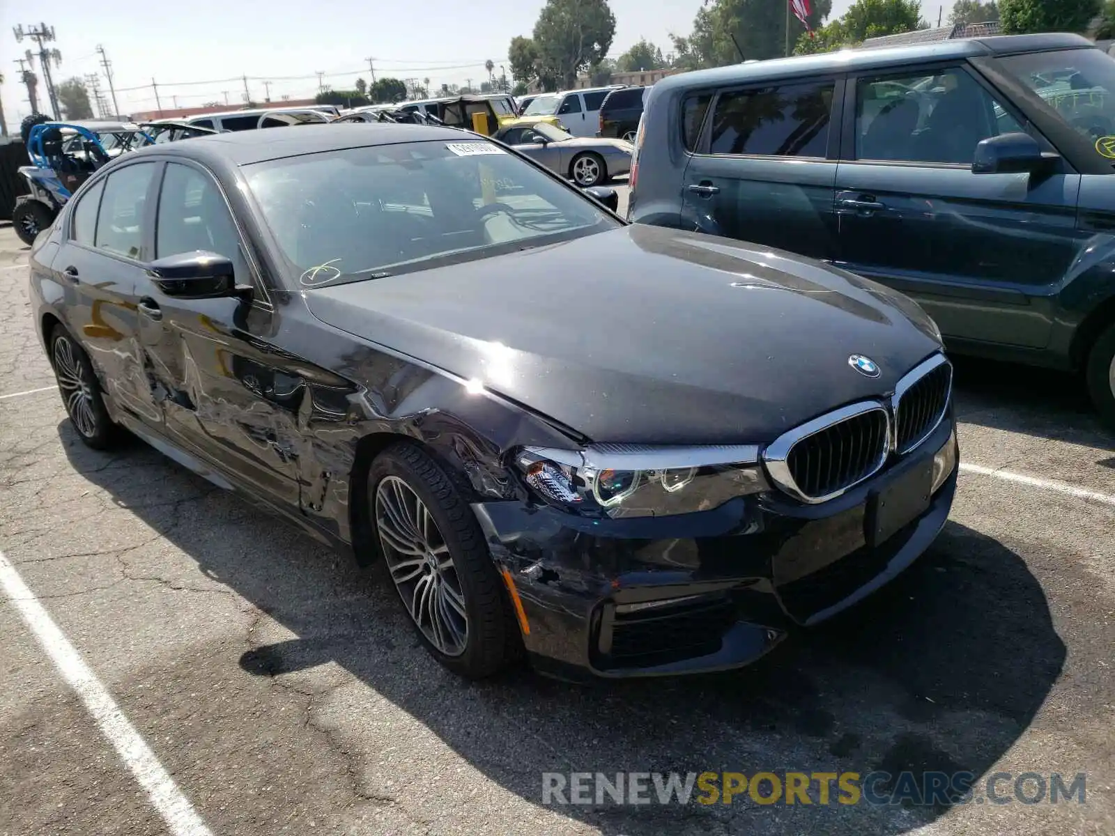 1 Photograph of a damaged car WBAJA9C51KB399261 BMW 5 SERIES 2019