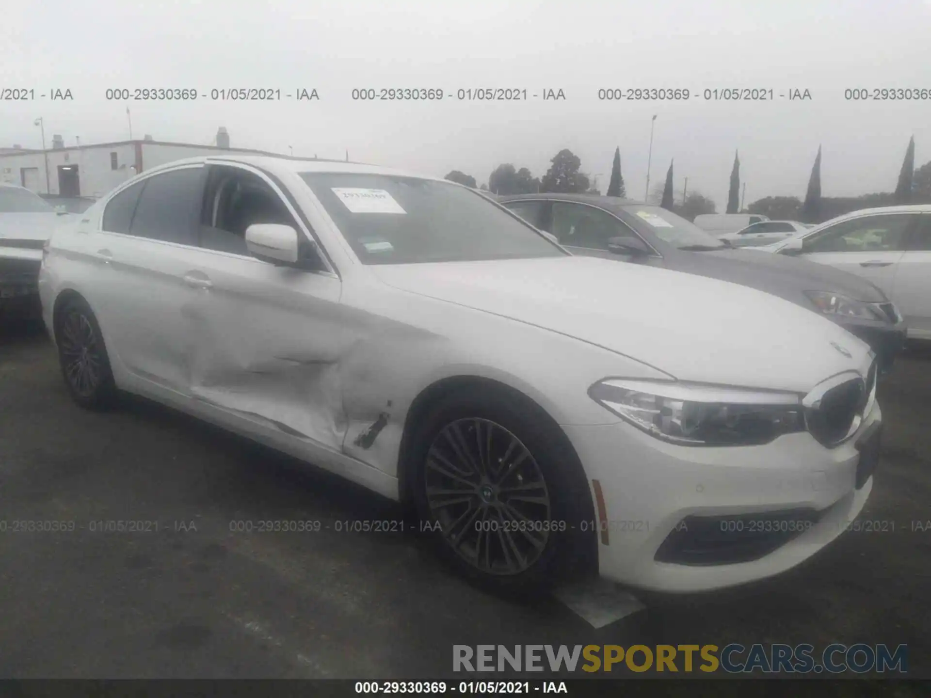 1 Photograph of a damaged car WBAJA9C52KB253936 BMW 5 SERIES 2019