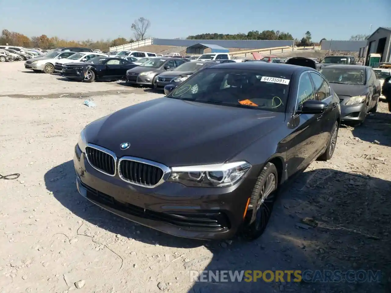 2 Photograph of a damaged car WBAJA9C52KB254052 BMW 5 SERIES 2019