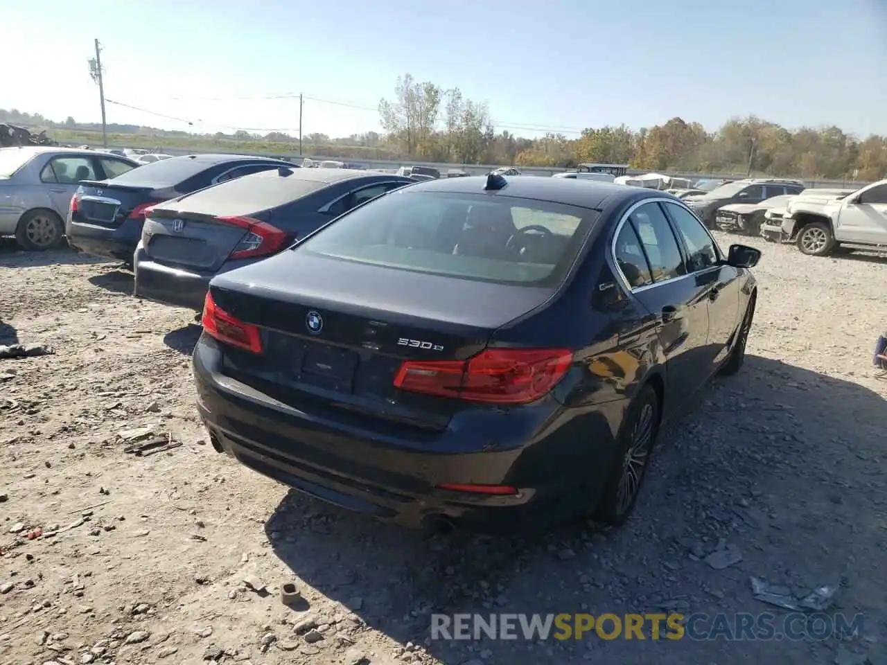 4 Photograph of a damaged car WBAJA9C52KB254052 BMW 5 SERIES 2019