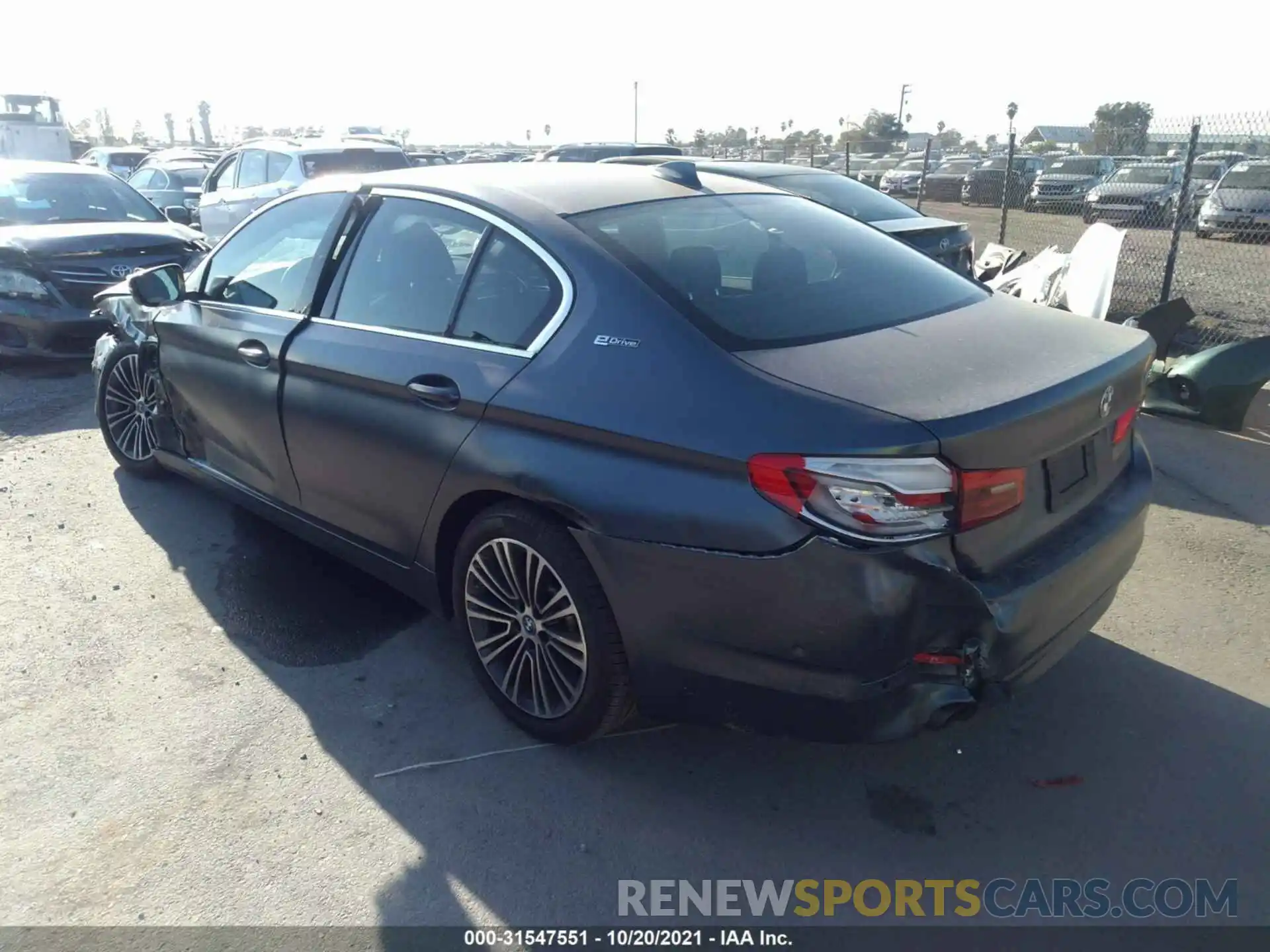 3 Photograph of a damaged car WBAJA9C52KB254729 BMW 5 SERIES 2019