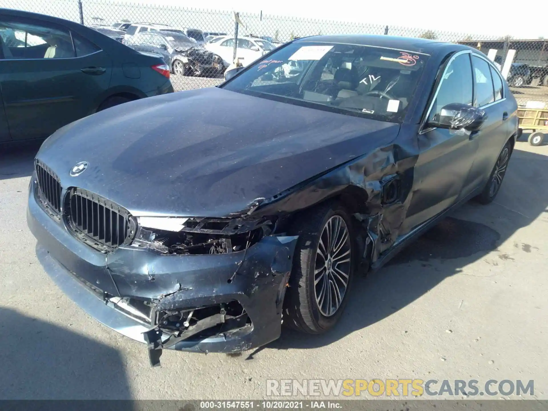 6 Photograph of a damaged car WBAJA9C52KB254729 BMW 5 SERIES 2019