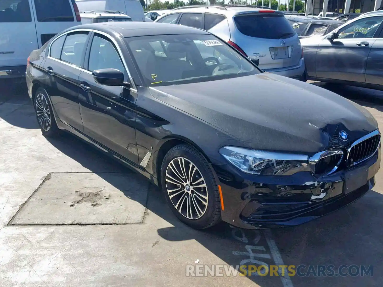 1 Photograph of a damaged car WBAJA9C52KB388656 BMW 5 SERIES 2019