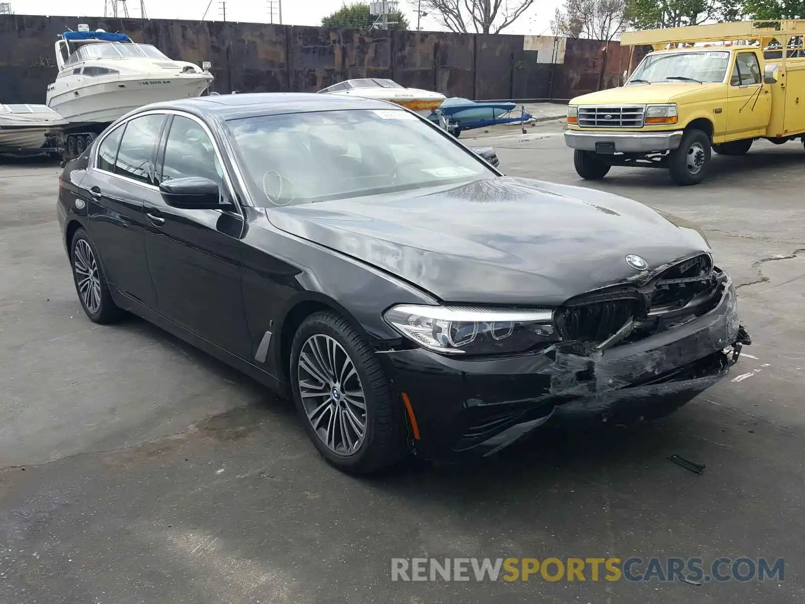 1 Photograph of a damaged car WBAJA9C52KB393257 BMW 5 SERIES 2019