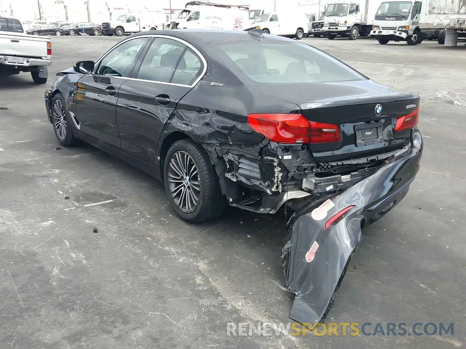 3 Photograph of a damaged car WBAJA9C52KB393257 BMW 5 SERIES 2019