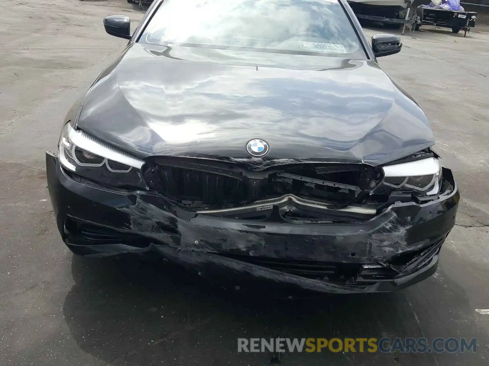 9 Photograph of a damaged car WBAJA9C52KB393257 BMW 5 SERIES 2019