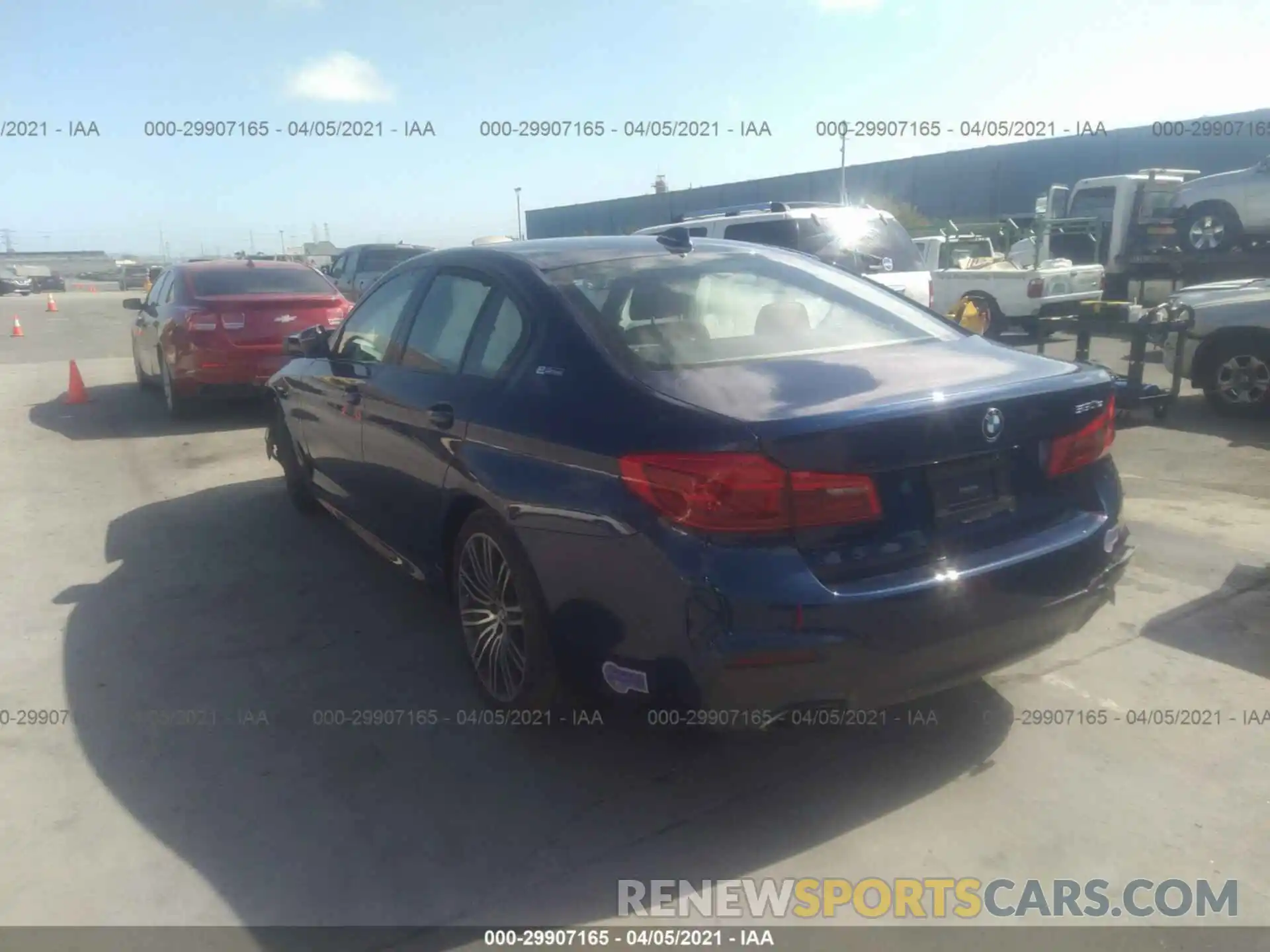 3 Photograph of a damaged car WBAJA9C52KB393467 BMW 5 SERIES 2019