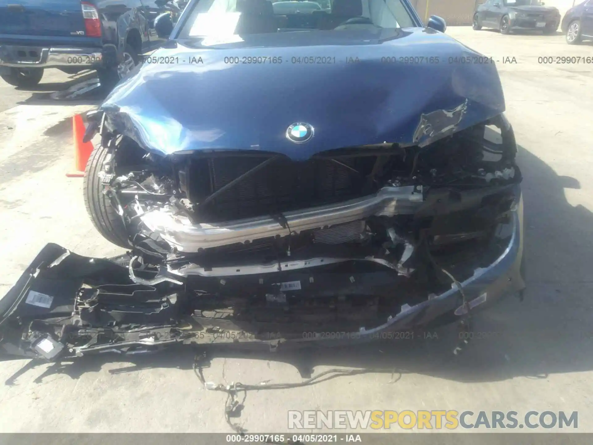 6 Photograph of a damaged car WBAJA9C52KB393467 BMW 5 SERIES 2019