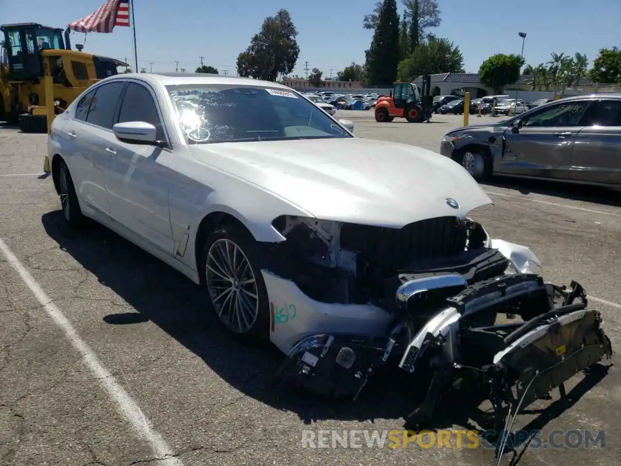 1 Photograph of a damaged car WBAJA9C52KB393792 BMW 5 SERIES 2019