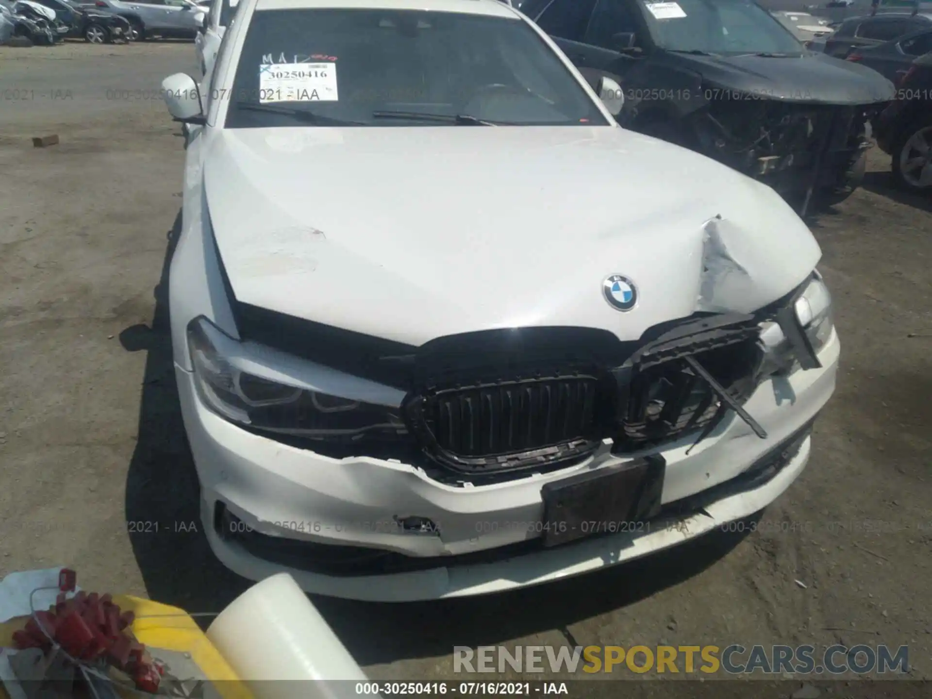 6 Photograph of a damaged car WBAJA9C52KB393971 BMW 5 SERIES 2019