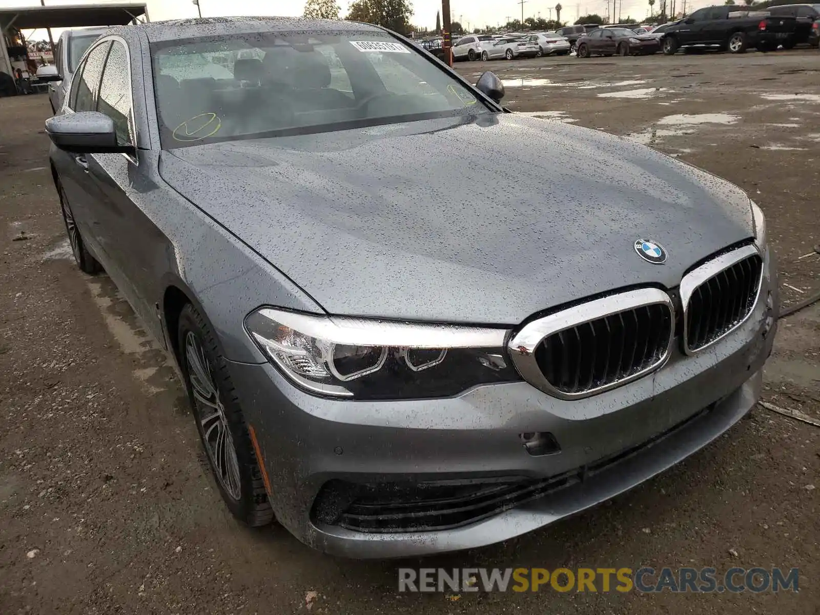 1 Photograph of a damaged car WBAJA9C52KB399432 BMW 5 SERIES 2019