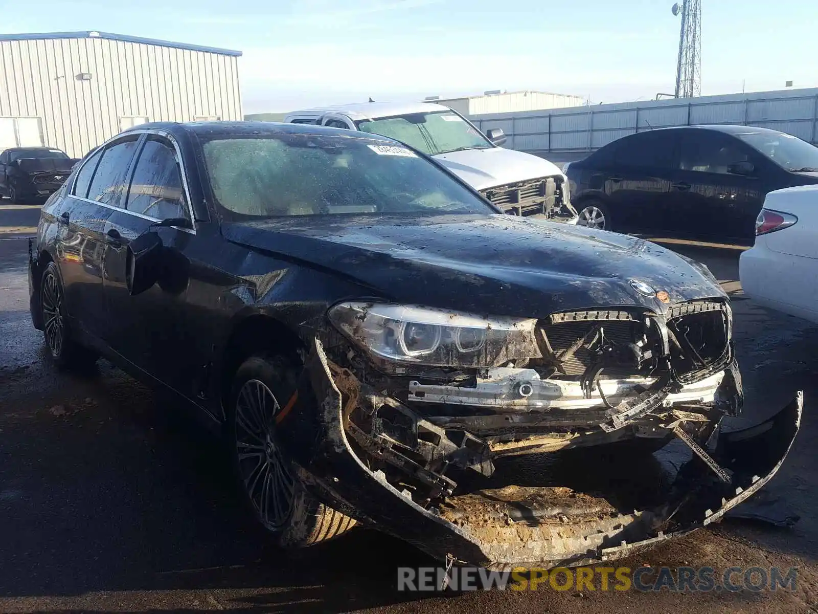 1 Photograph of a damaged car WBAJA9C53KB253640 BMW 5 SERIES 2019