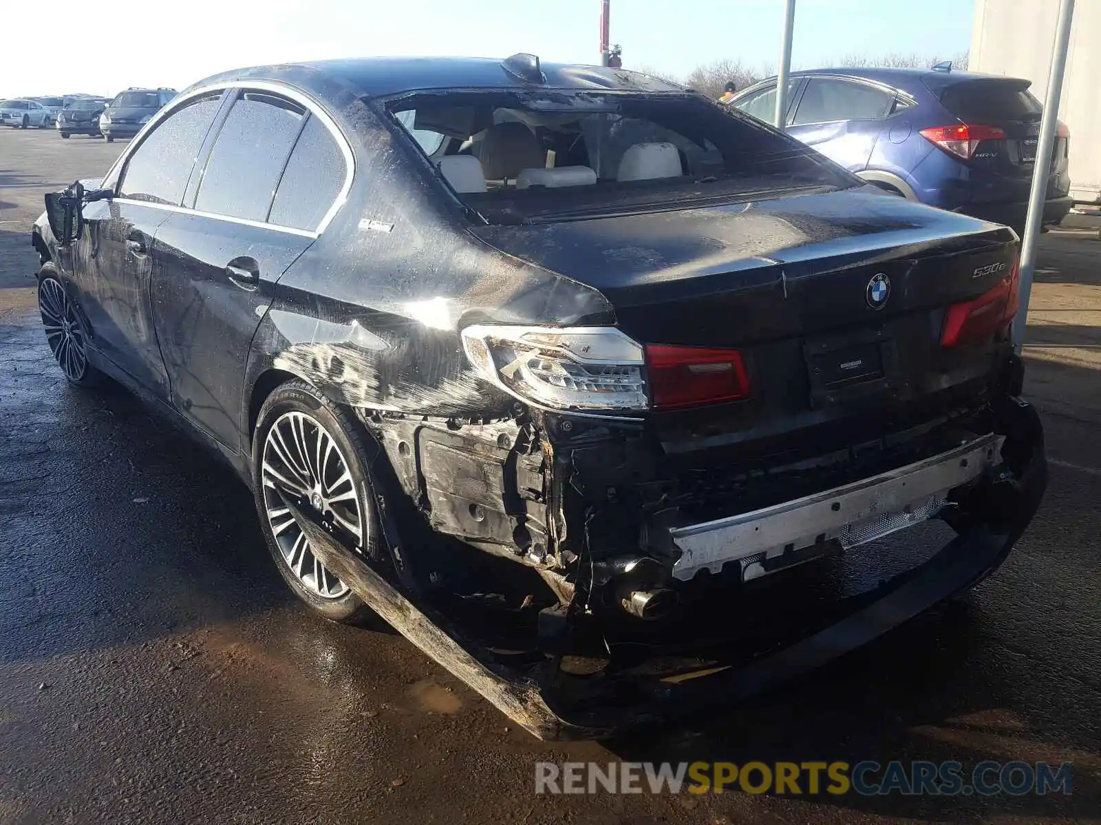 3 Photograph of a damaged car WBAJA9C53KB253640 BMW 5 SERIES 2019