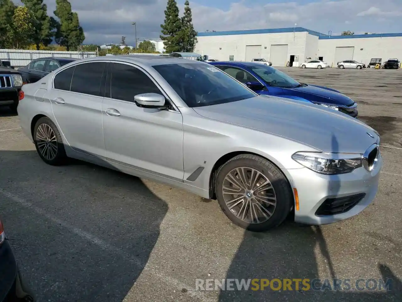 4 Photograph of a damaged car WBAJA9C53KB388259 BMW 5 SERIES 2019