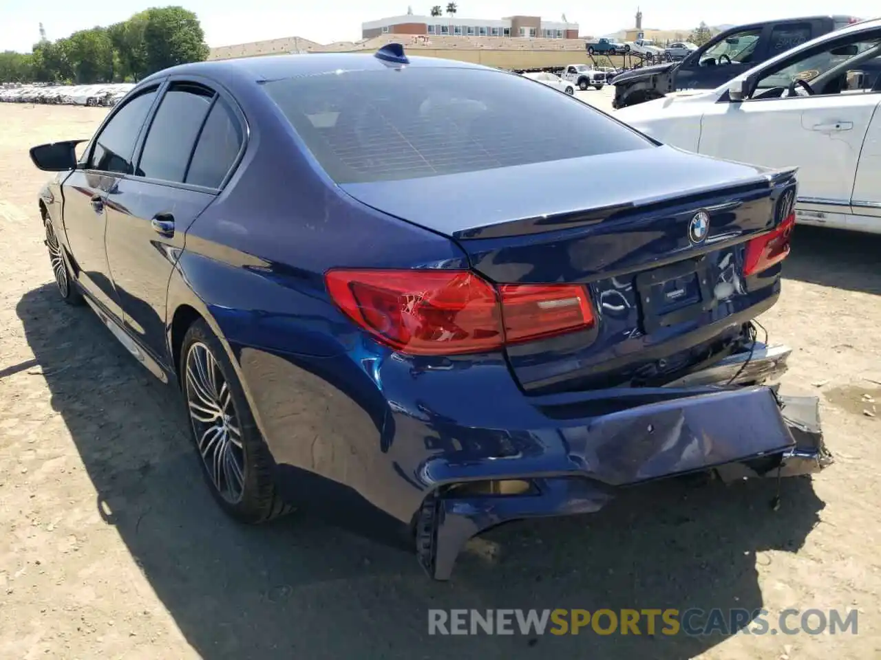 3 Photograph of a damaged car WBAJA9C53KB392988 BMW 5 SERIES 2019