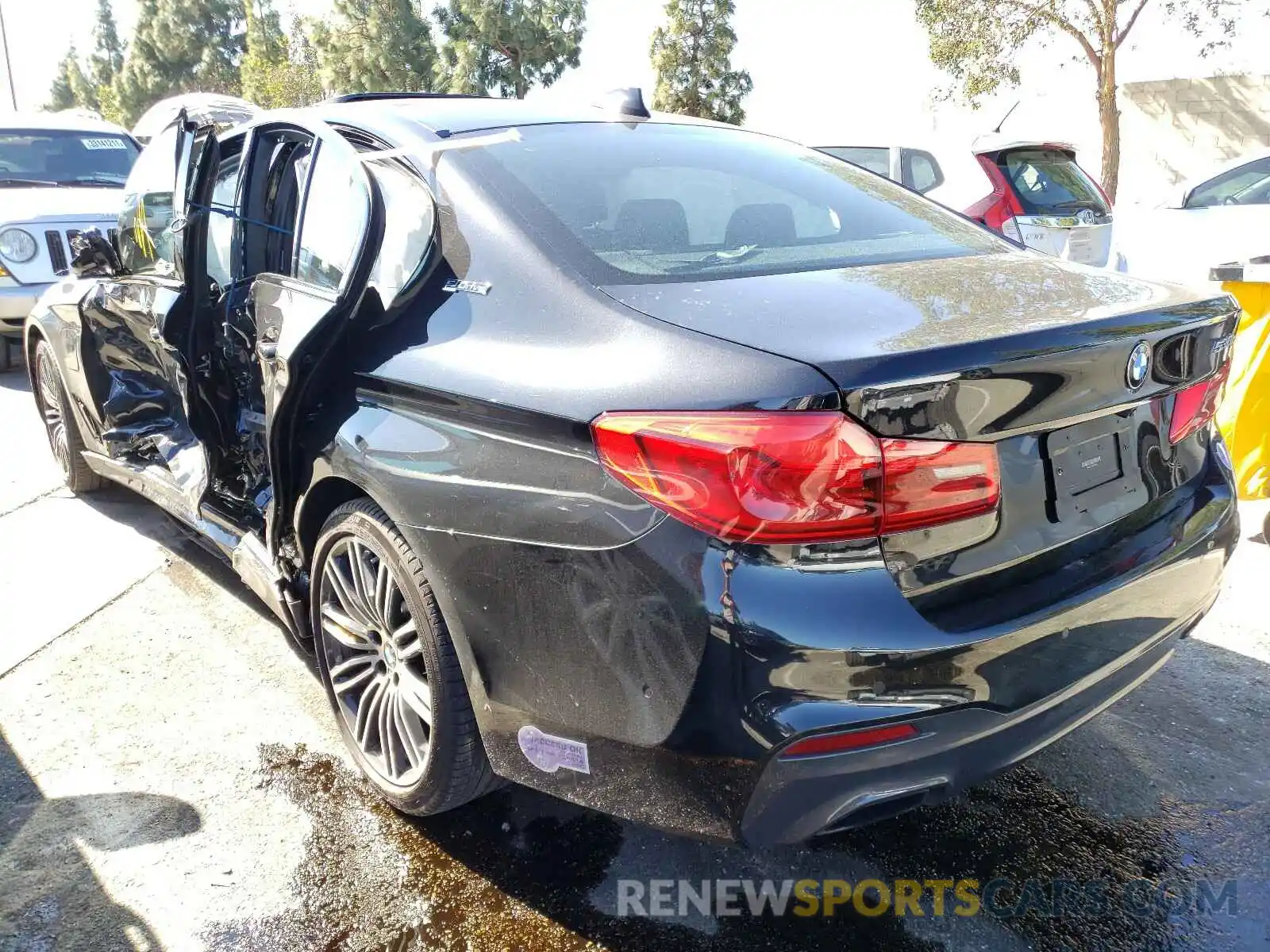 3 Photograph of a damaged car WBAJA9C53KB398774 BMW 5 SERIES 2019