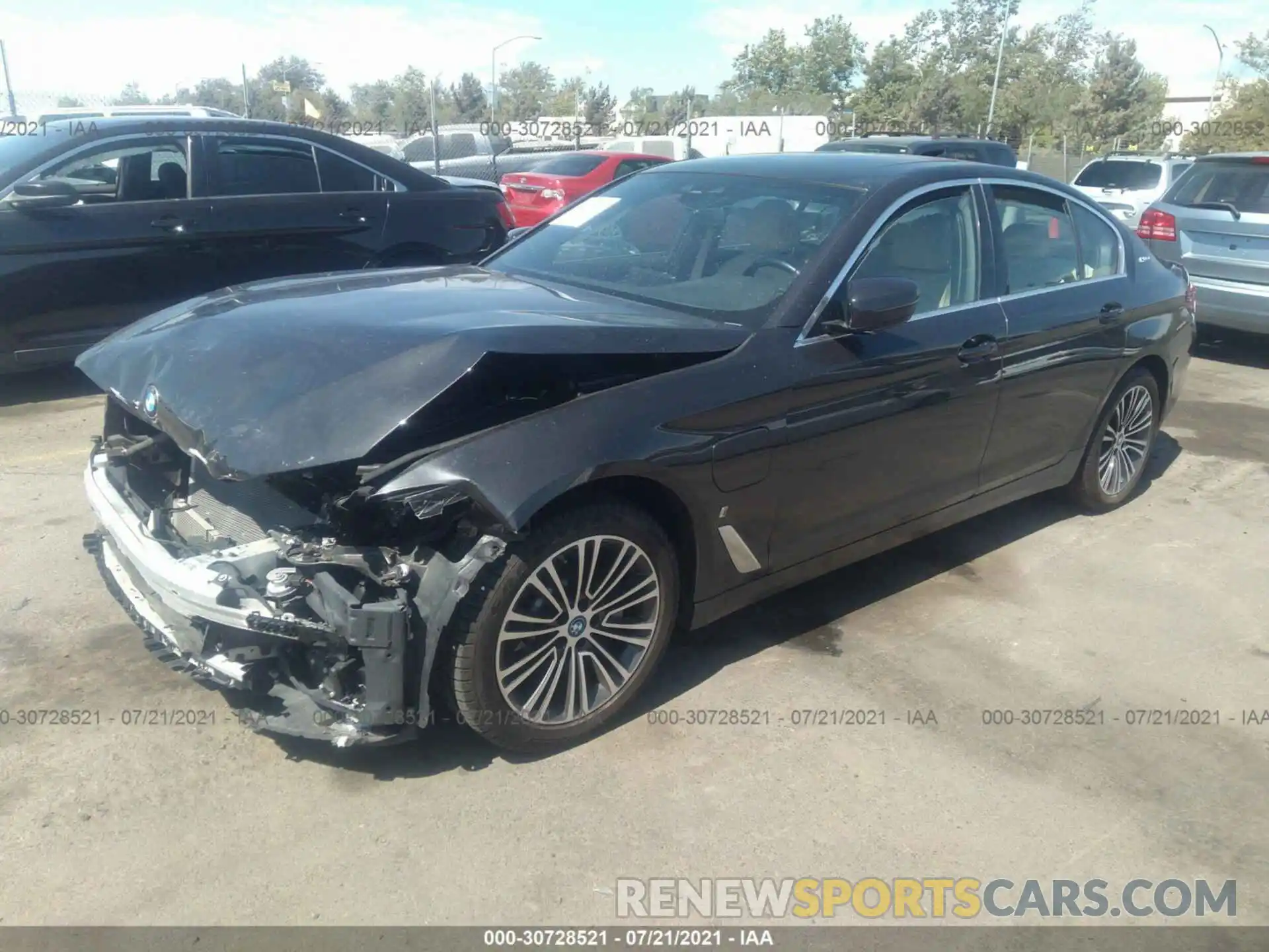 2 Photograph of a damaged car WBAJA9C54KB253842 BMW 5 SERIES 2019