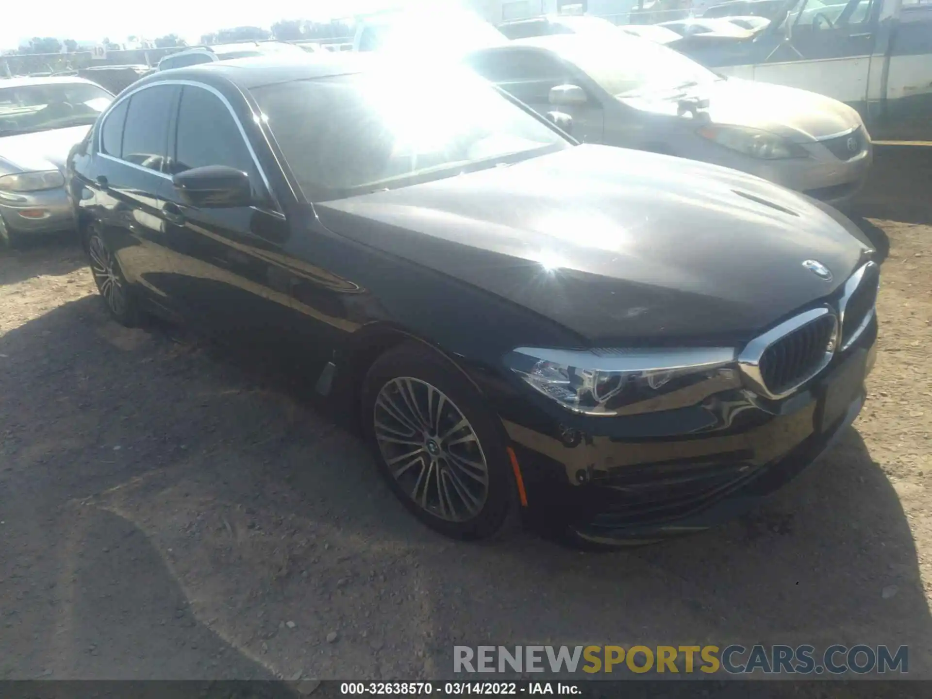 1 Photograph of a damaged car WBAJA9C54KB389260 BMW 5 SERIES 2019