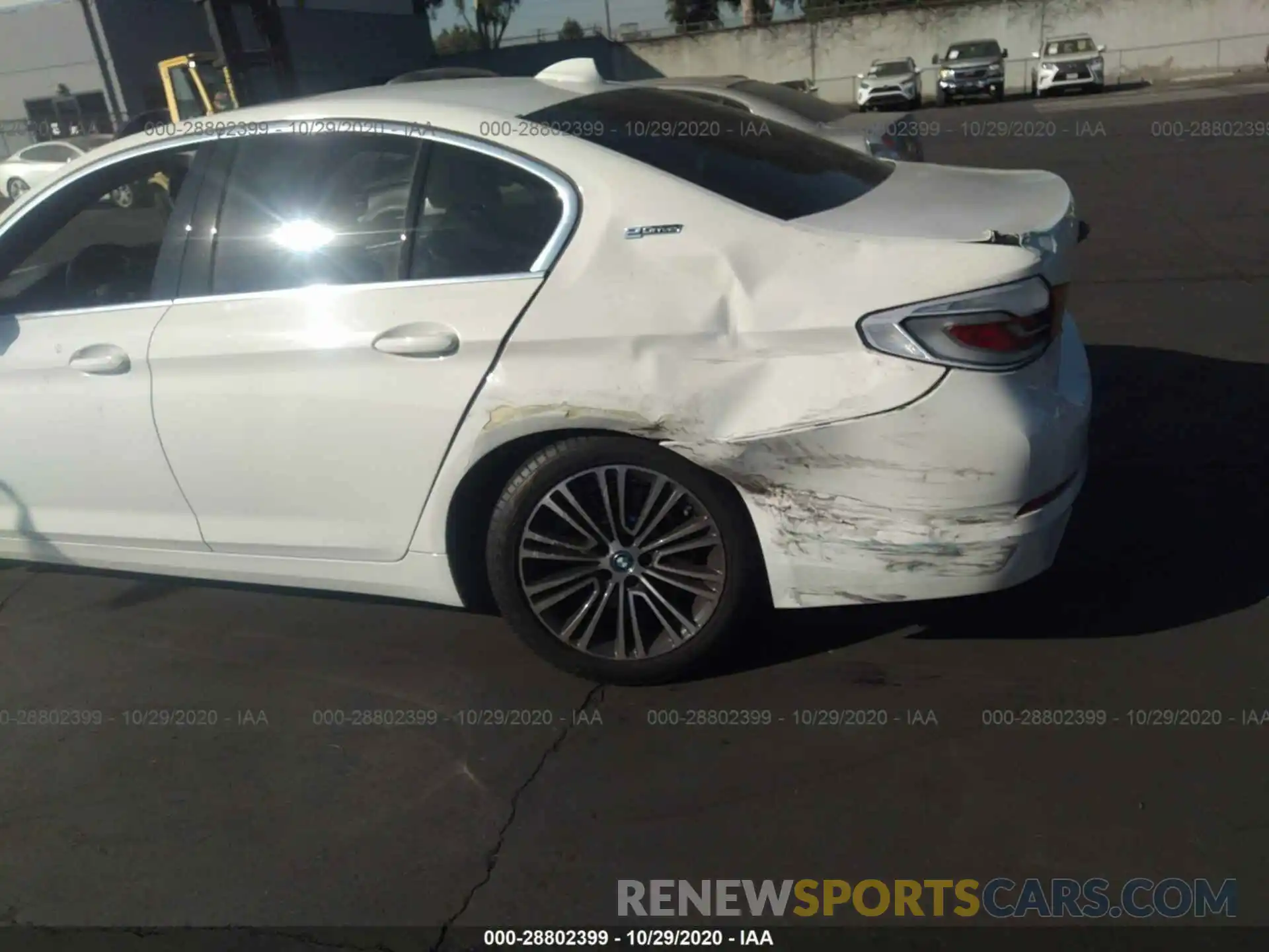 6 Фотография поврежденного автомобиля WBAJA9C54KB391736 BMW 5 SERIES 2019