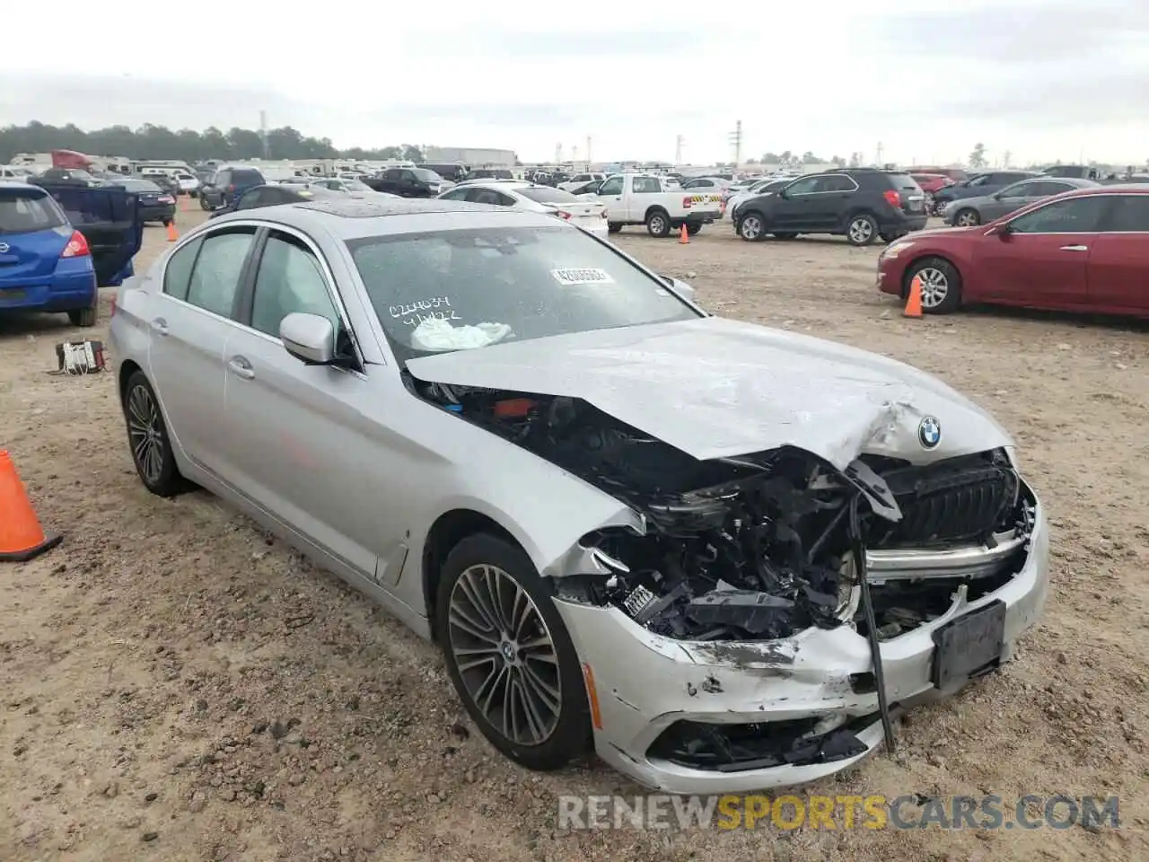 1 Photograph of a damaged car WBAJA9C54KB392787 BMW 5 SERIES 2019