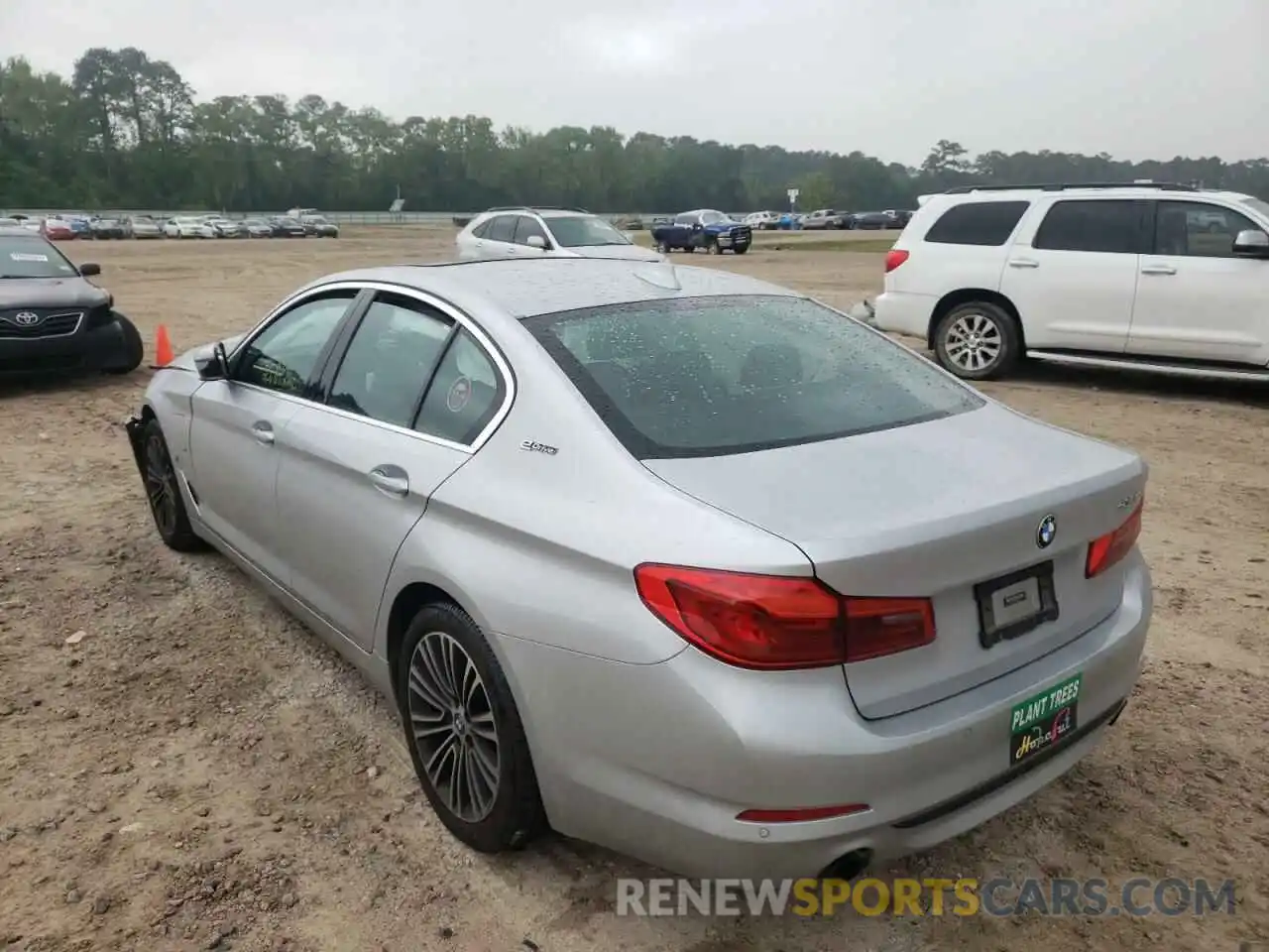 3 Photograph of a damaged car WBAJA9C54KB392787 BMW 5 SERIES 2019