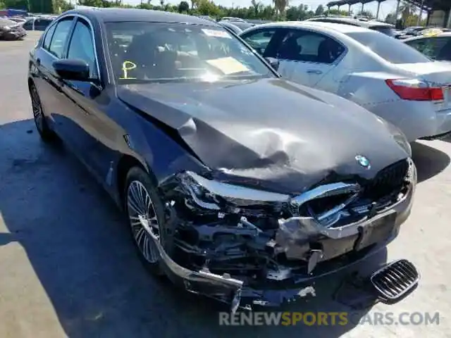 1 Photograph of a damaged car WBAJA9C55KB253767 BMW 5 SERIES 2019