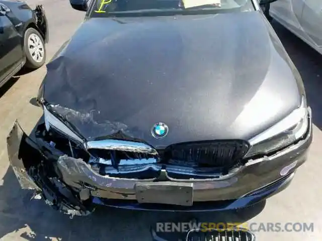 7 Photograph of a damaged car WBAJA9C55KB253767 BMW 5 SERIES 2019