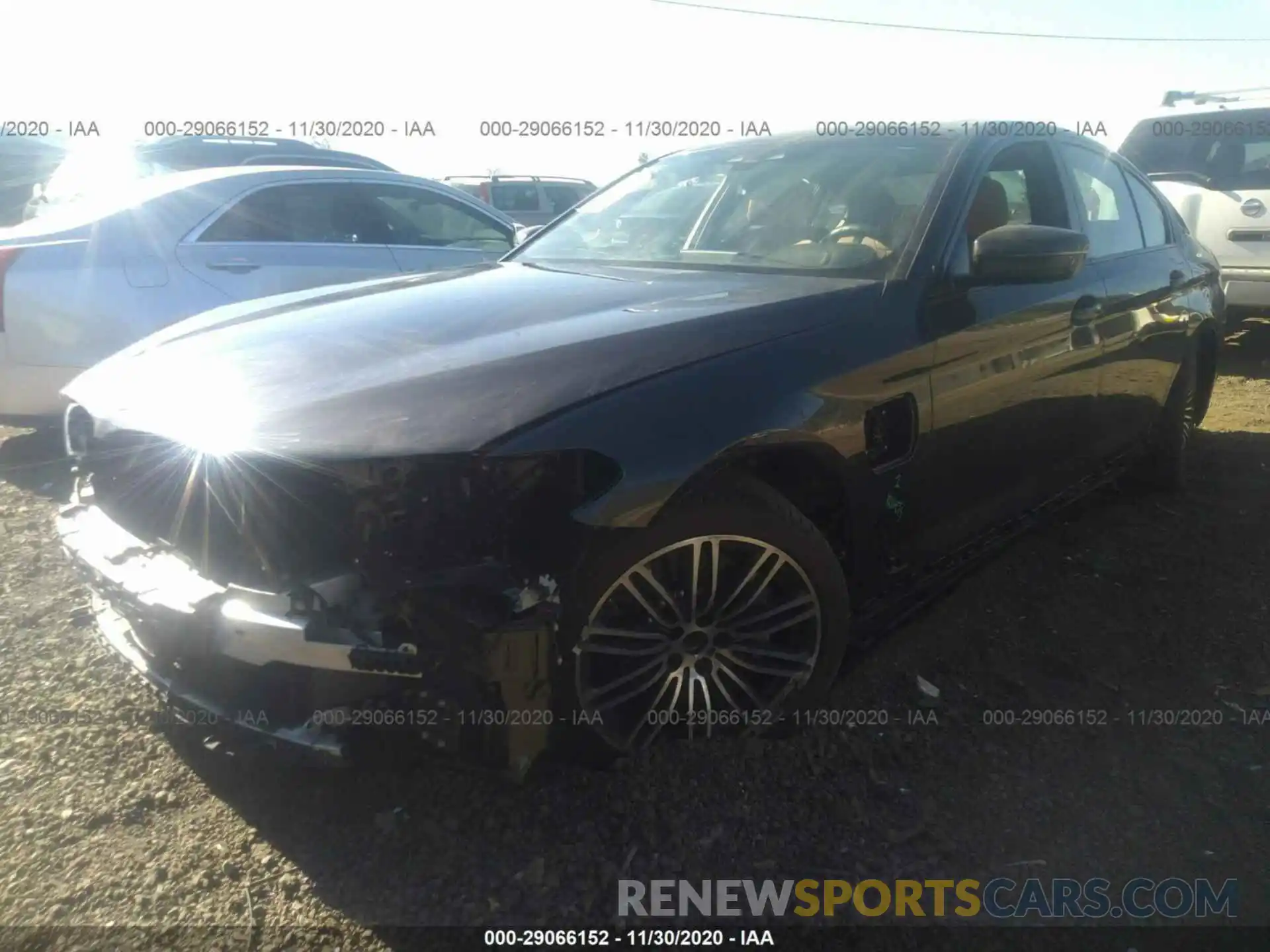 2 Photograph of a damaged car WBAJA9C55KB389817 BMW 5 SERIES 2019