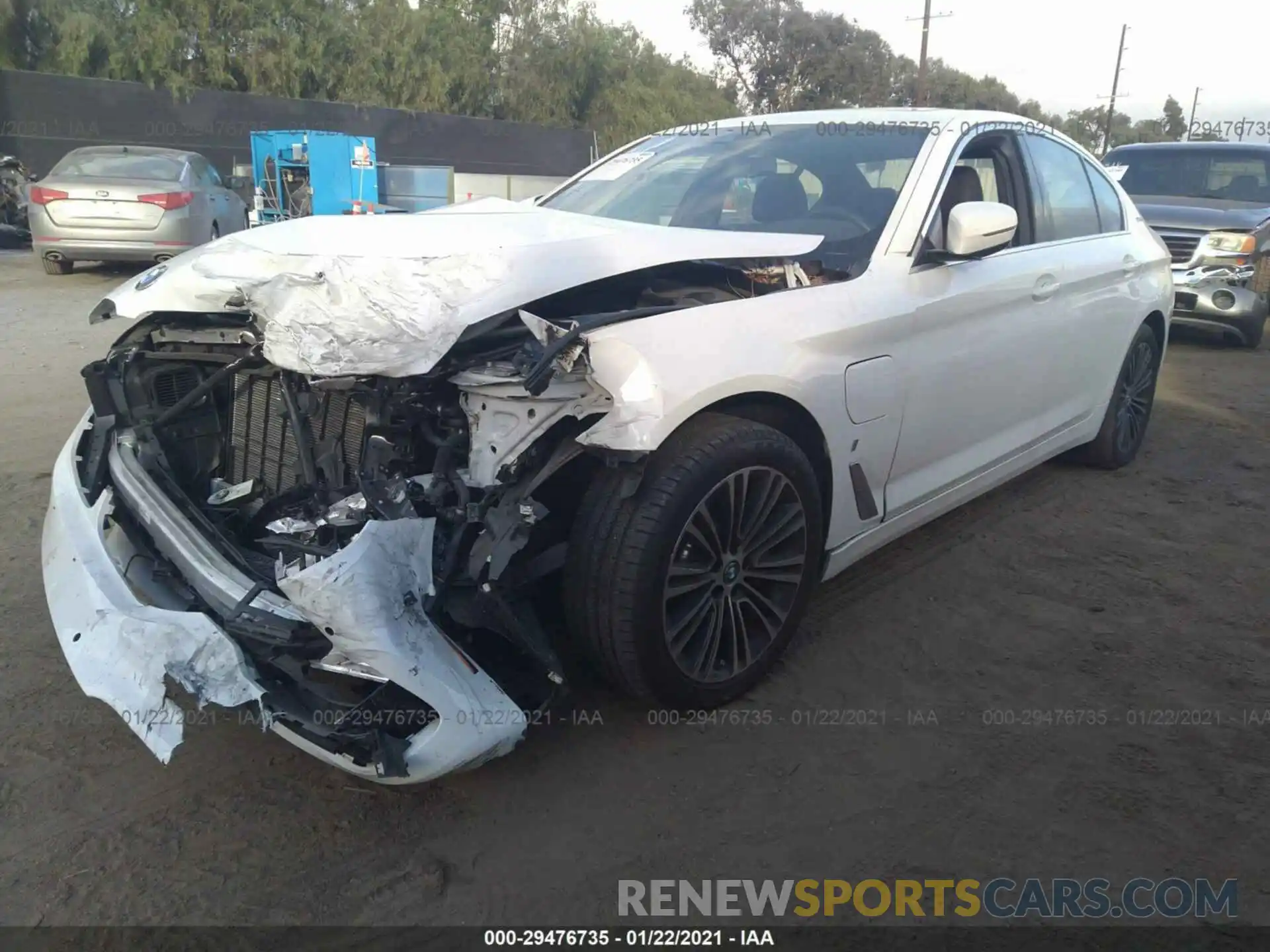 2 Photograph of a damaged car WBAJA9C55KB391972 BMW 5 SERIES 2019