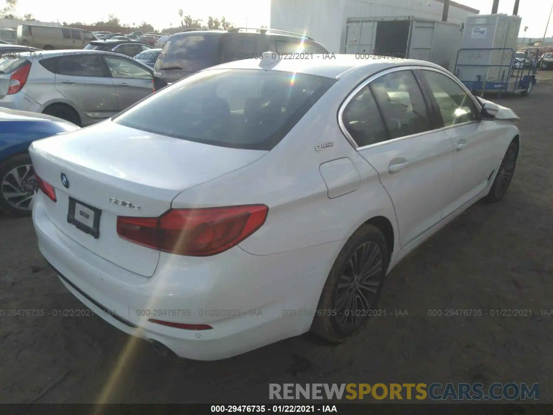 4 Photograph of a damaged car WBAJA9C55KB391972 BMW 5 SERIES 2019