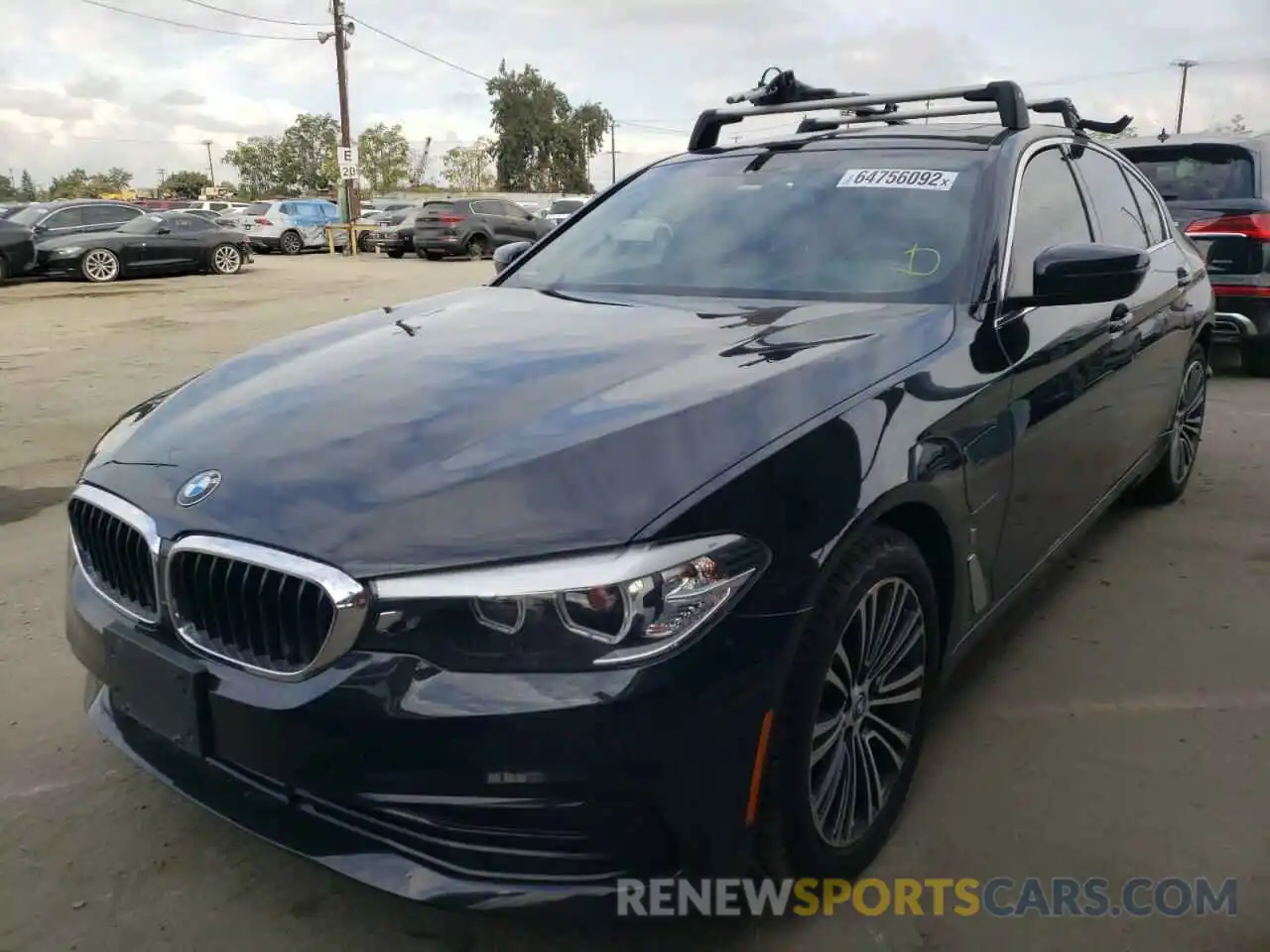 2 Photograph of a damaged car WBAJA9C55KB392913 BMW 5 SERIES 2019