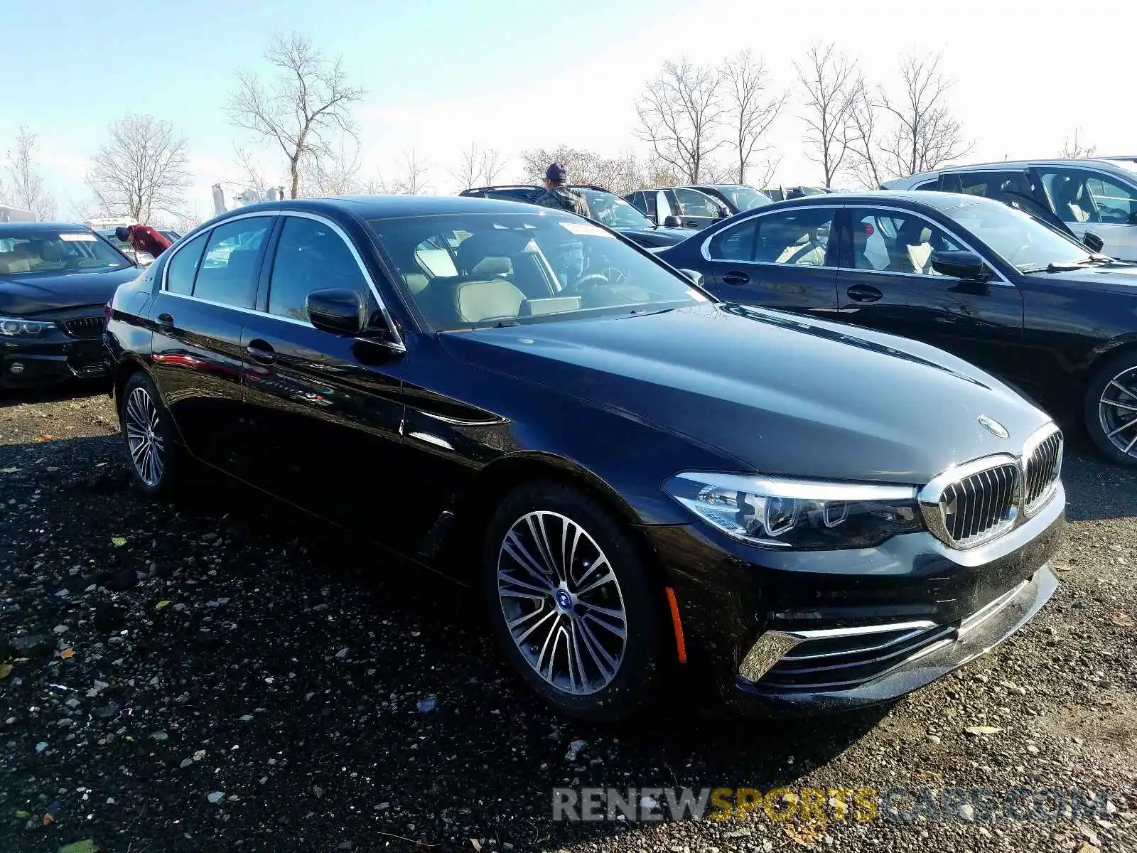 1 Photograph of a damaged car WBAJA9C55KB392975 BMW 5 SERIES 2019