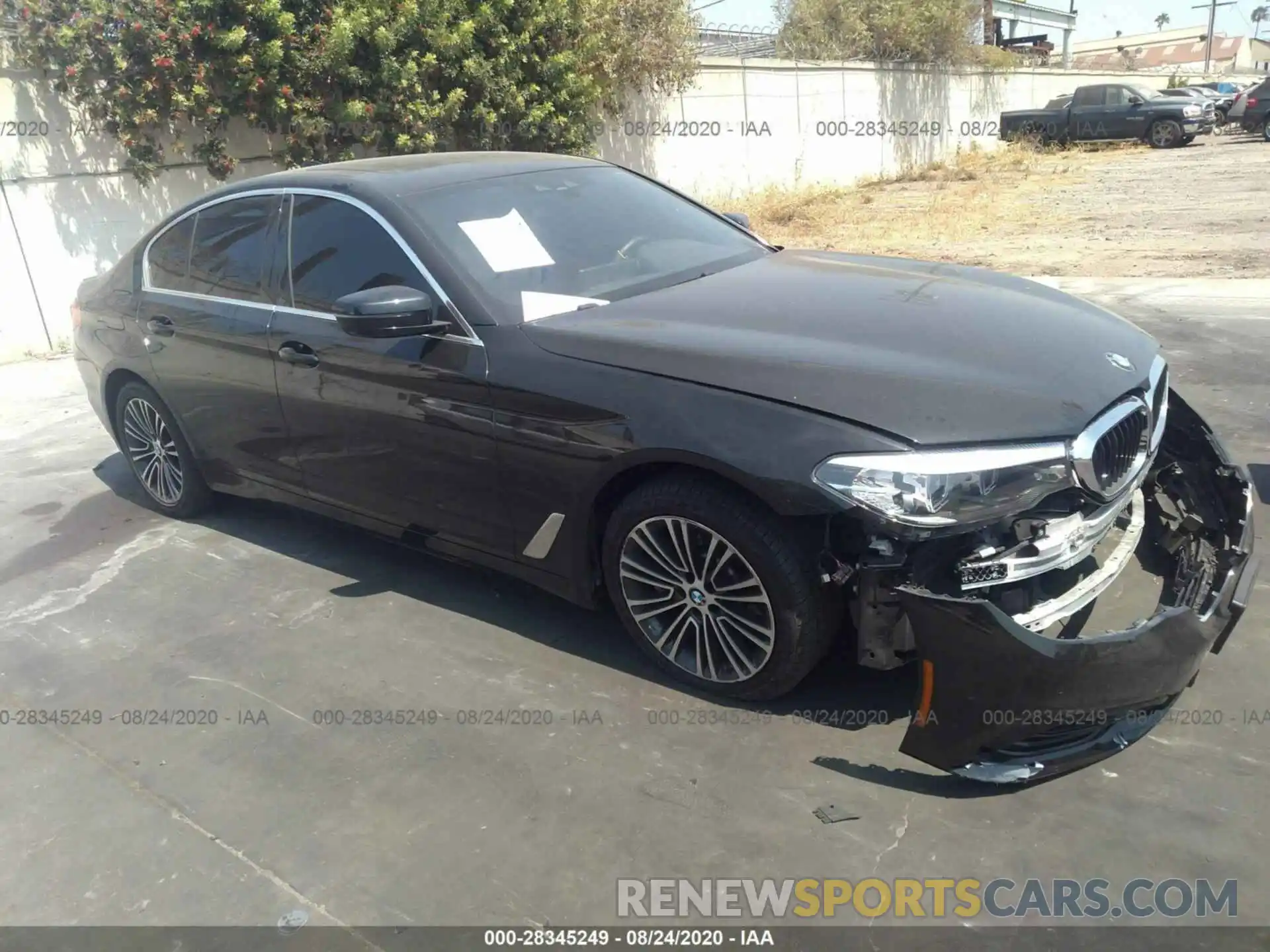 1 Photograph of a damaged car WBAJA9C55KB393284 BMW 5 SERIES 2019