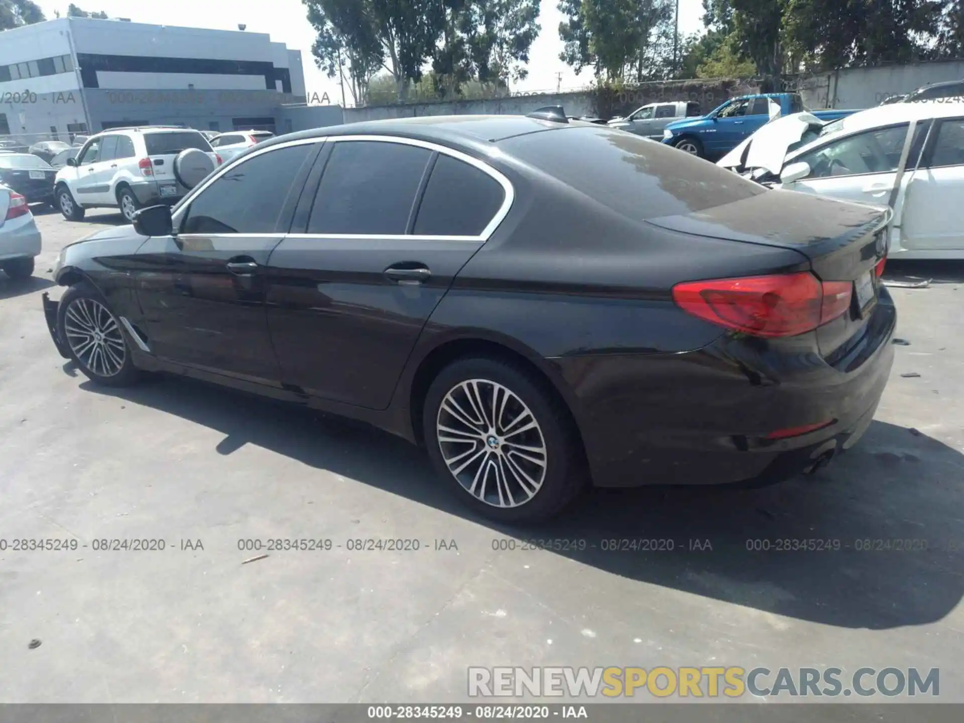 3 Photograph of a damaged car WBAJA9C55KB393284 BMW 5 SERIES 2019