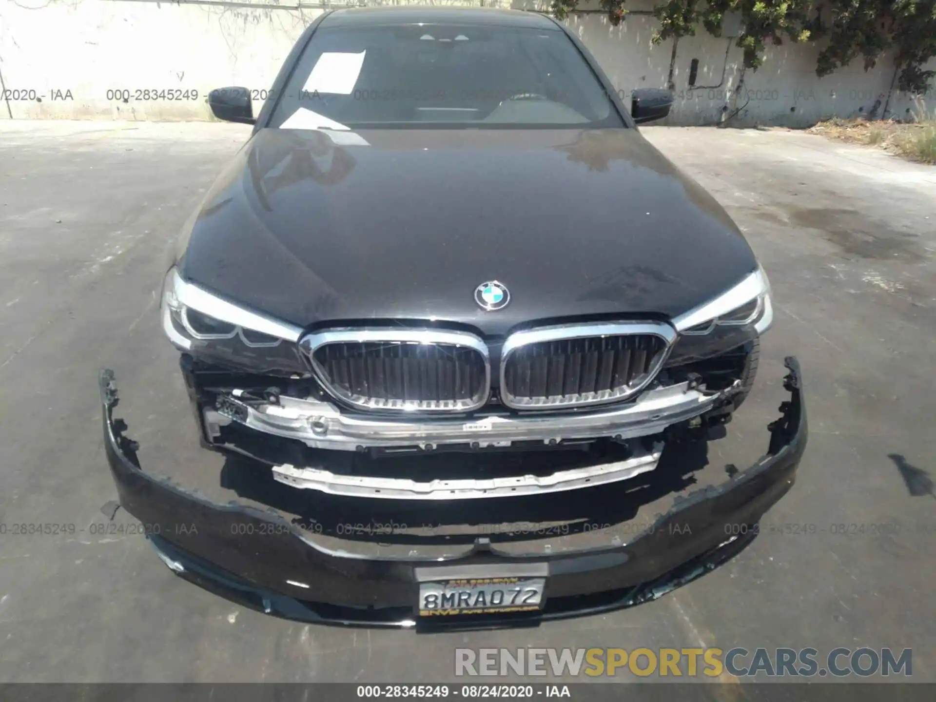 6 Фотография поврежденного автомобиля WBAJA9C55KB393284 BMW 5 SERIES 2019