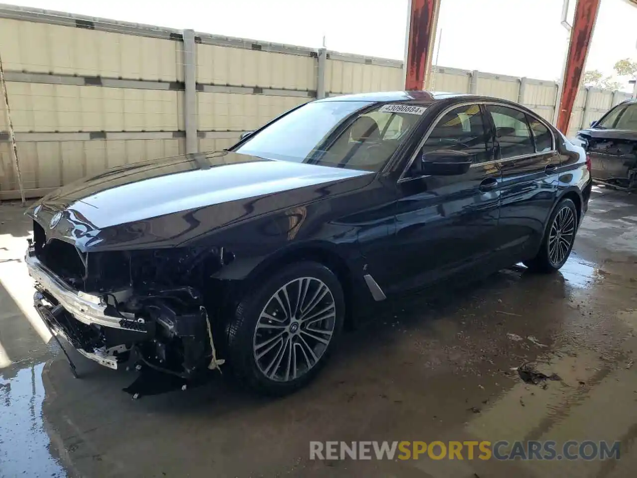 1 Фотография поврежденного автомобиля WBAJA9C55KB399313 BMW 5 SERIES 2019