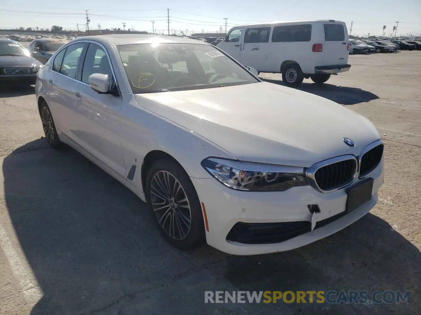 1 Photograph of a damaged car WBAJA9C56KB253776 BMW 5 SERIES 2019