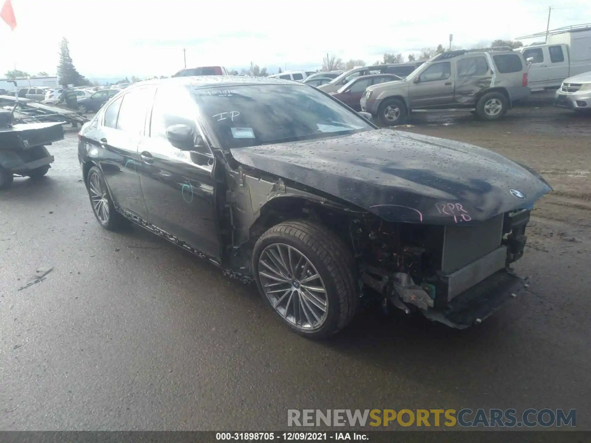 1 Photograph of a damaged car WBAJA9C56KB254068 BMW 5 SERIES 2019