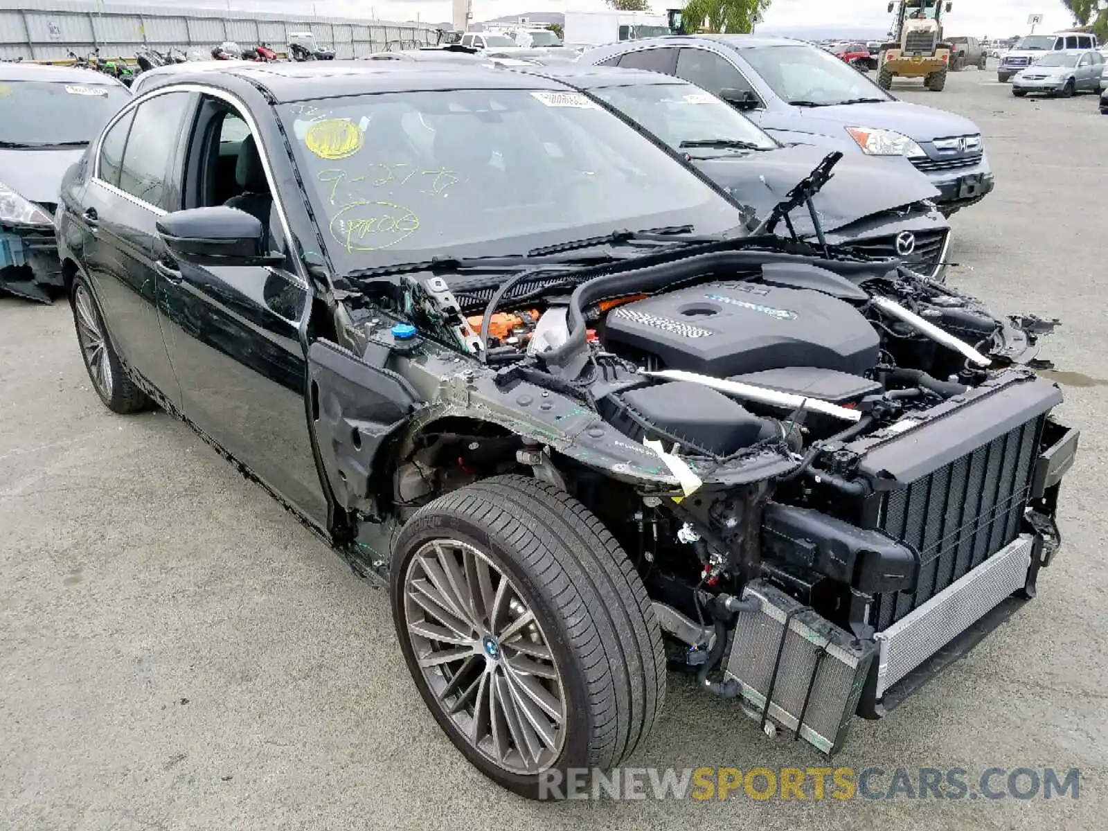 1 Photograph of a damaged car WBAJA9C56KB388563 BMW 5 SERIES 2019