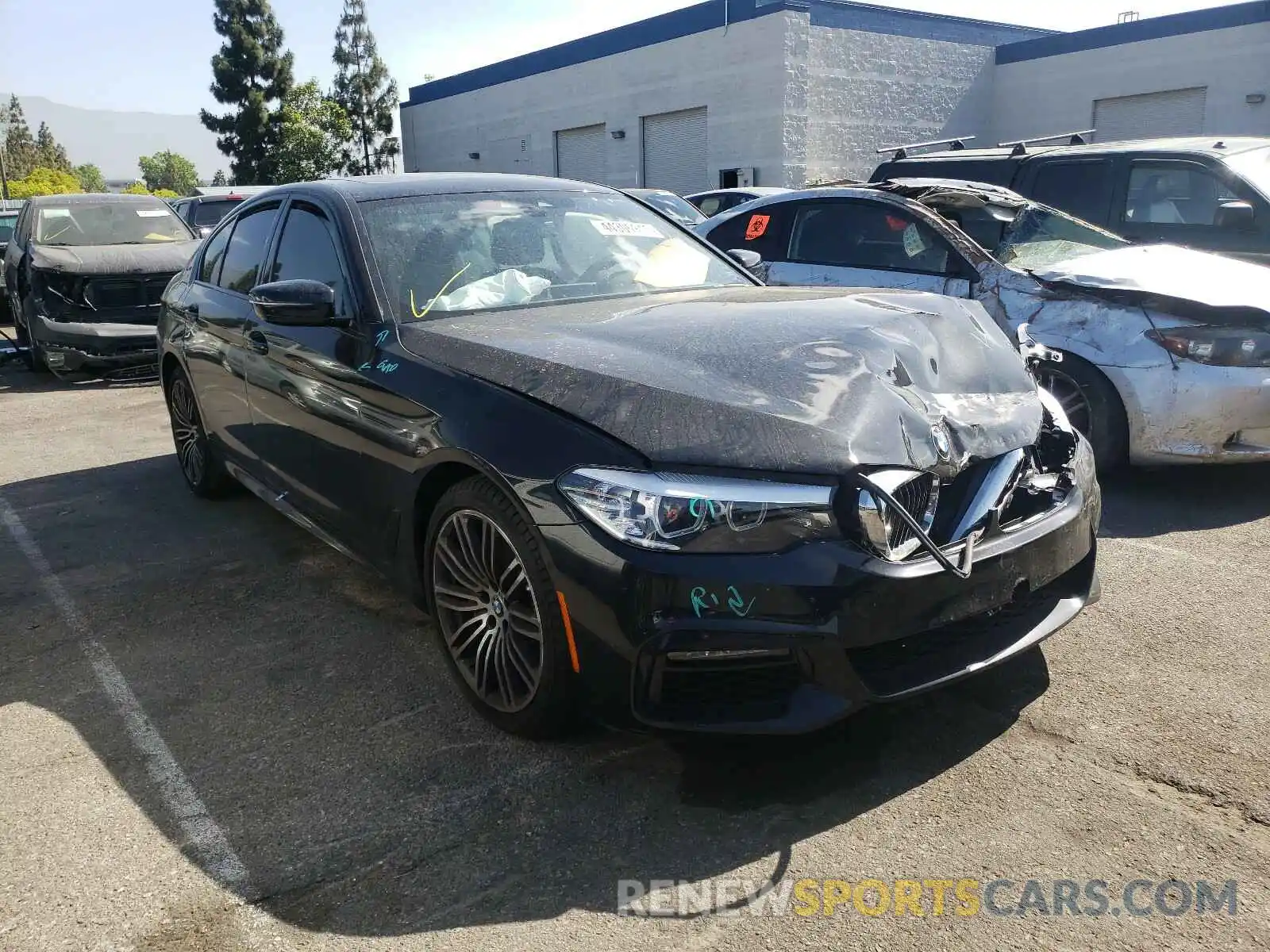 1 Photograph of a damaged car WBAJA9C56KB388725 BMW 5 SERIES 2019