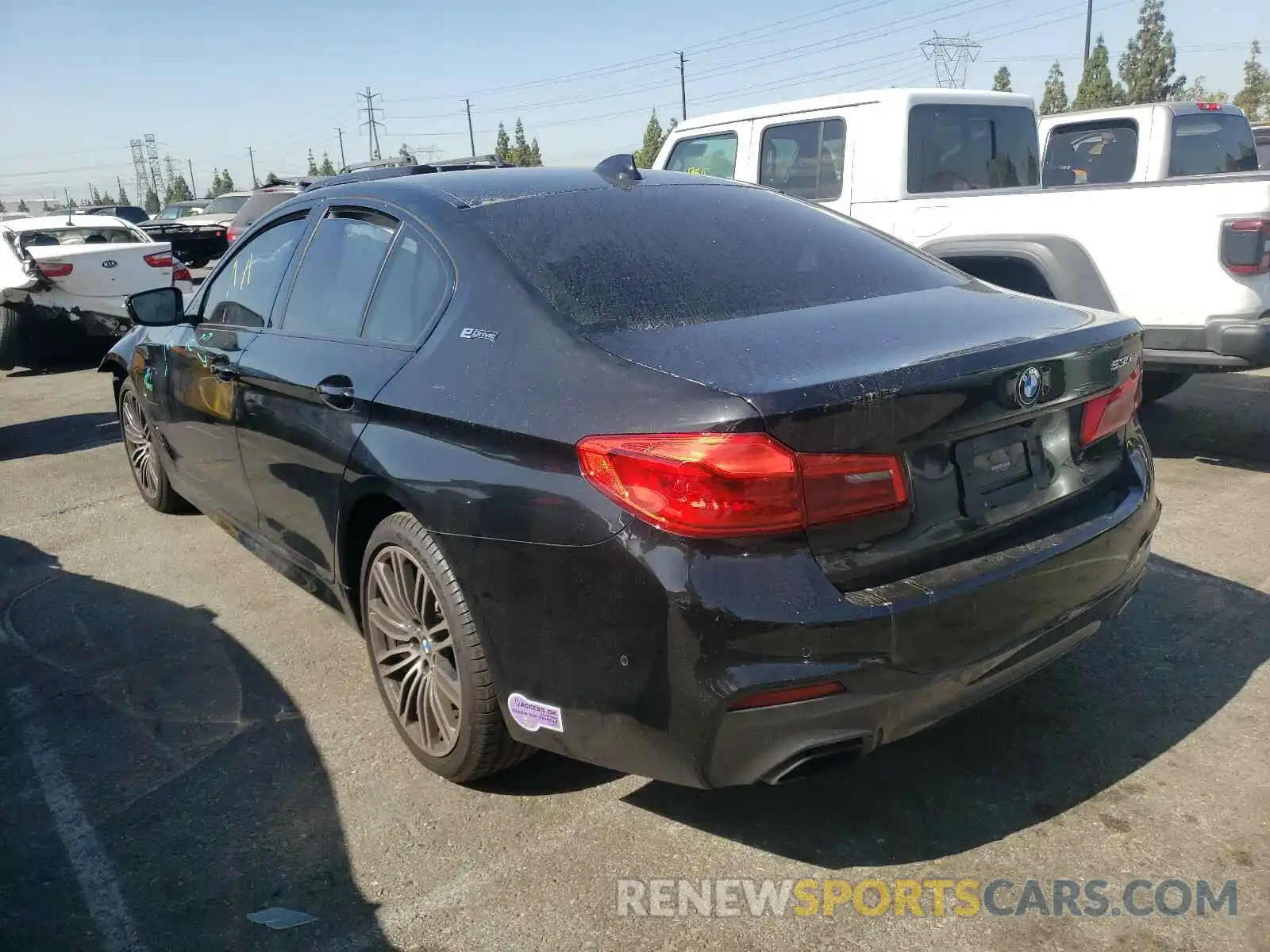 3 Photograph of a damaged car WBAJA9C56KB388725 BMW 5 SERIES 2019