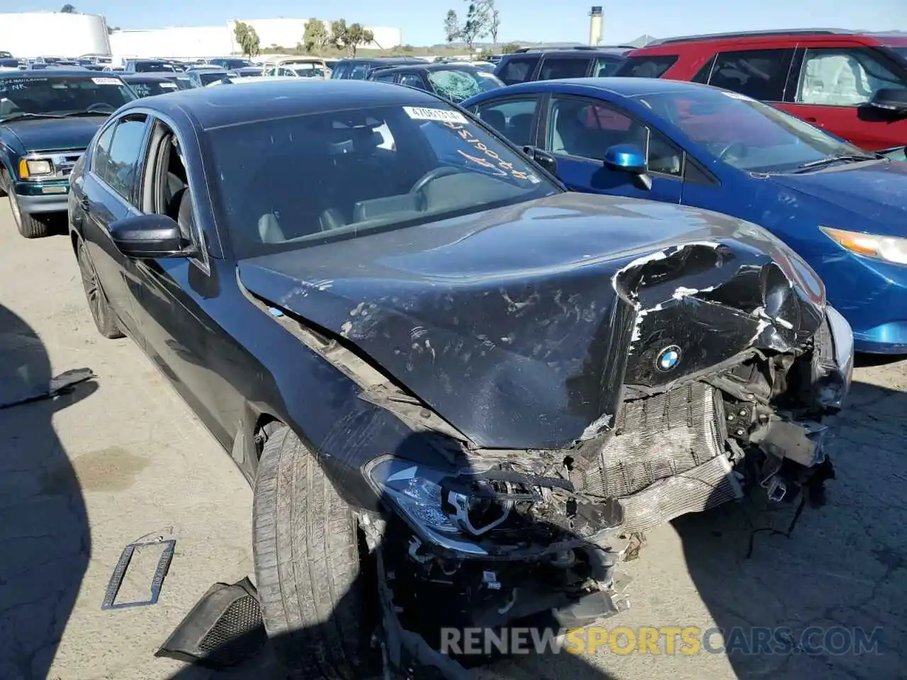 4 Photograph of a damaged car WBAJA9C56KB391821 BMW 5 SERIES 2019